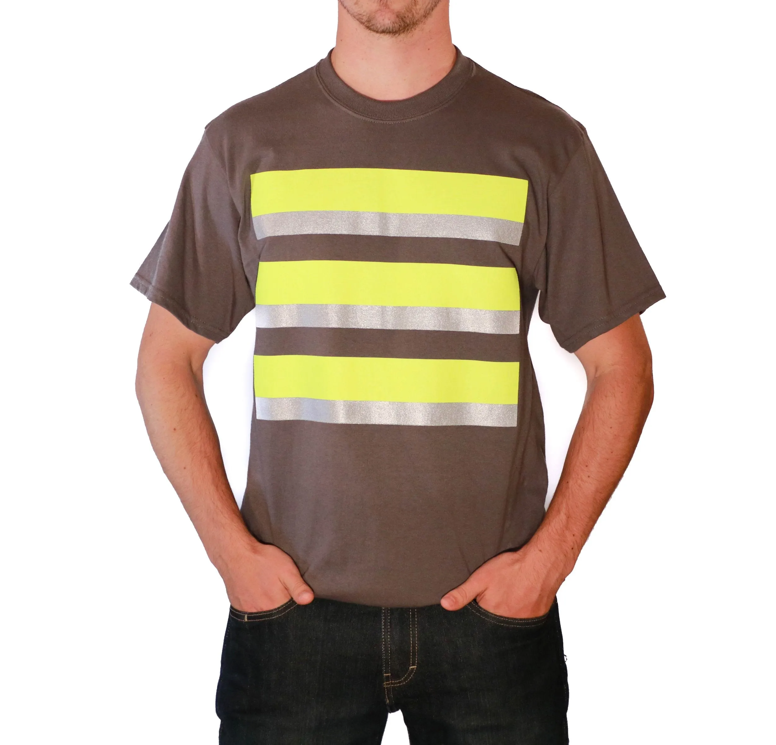 Whistle Workwear Safety Short Sleeve T-Shirt_Charcoal