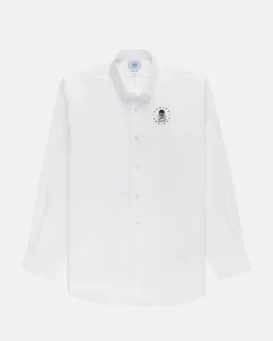 WHITE STOICS SOCIETY OXFORD SHIRT