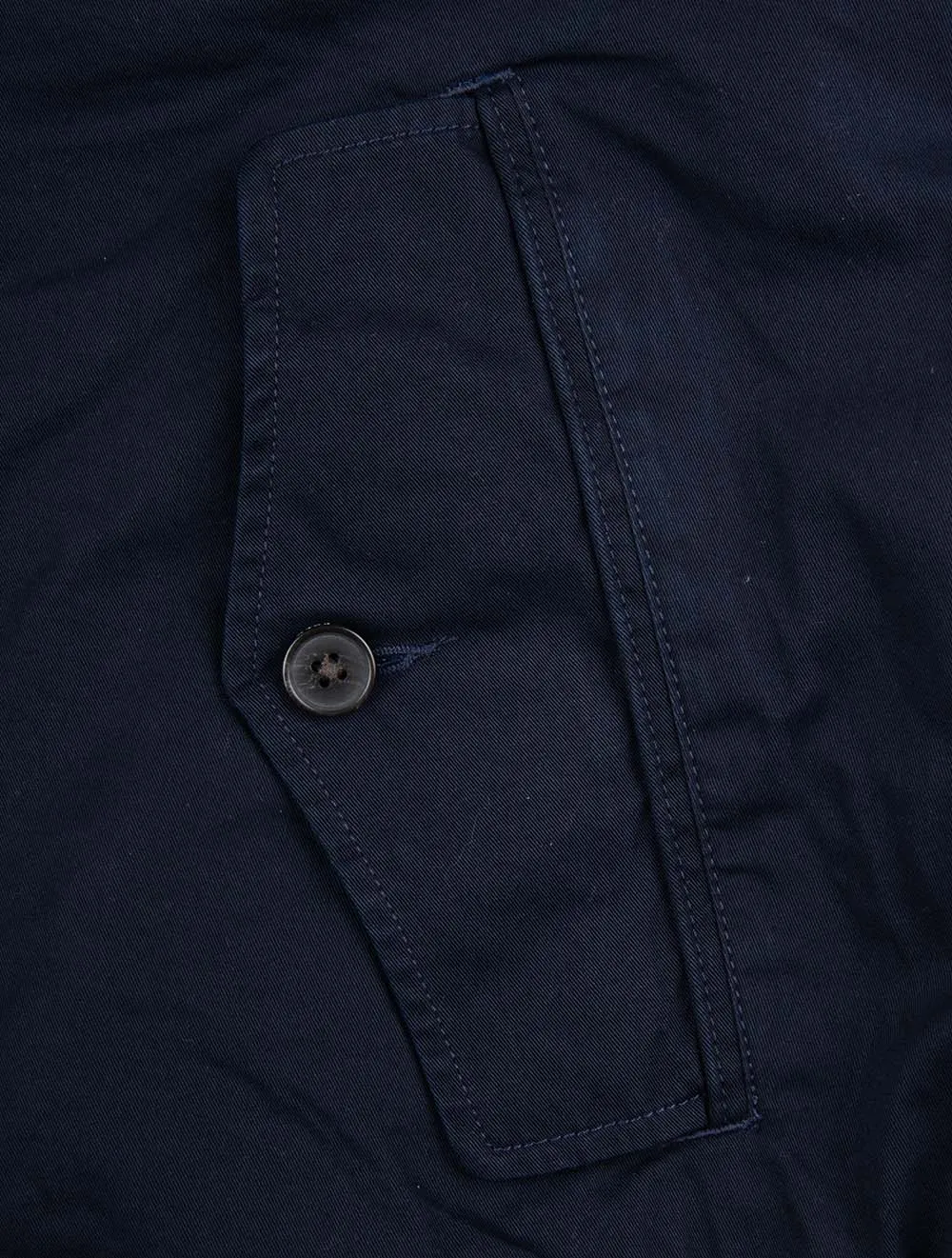 Windbreaker Twill Jacket Navy