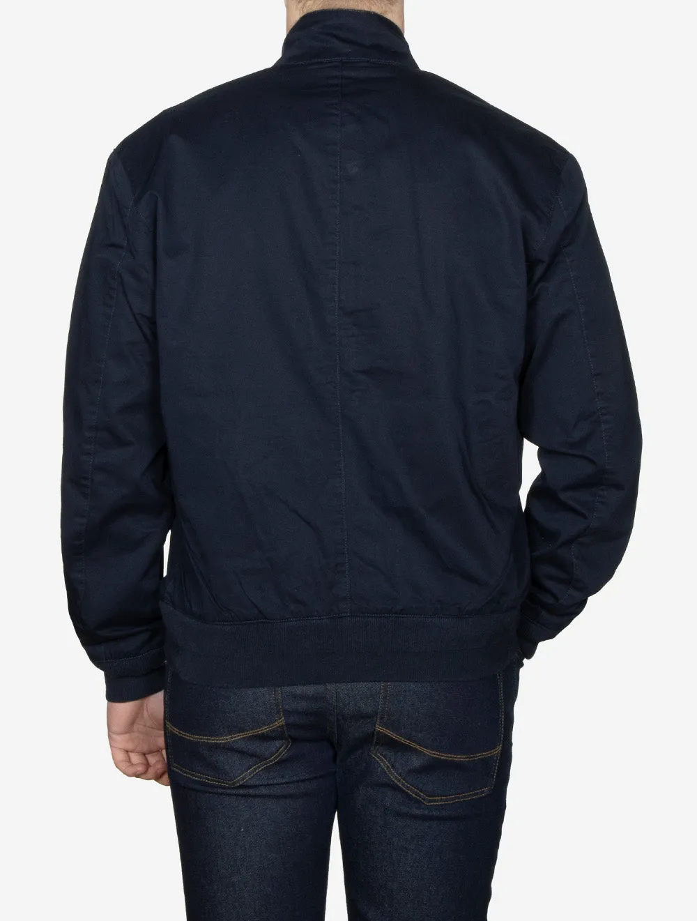 Windbreaker Twill Jacket Navy