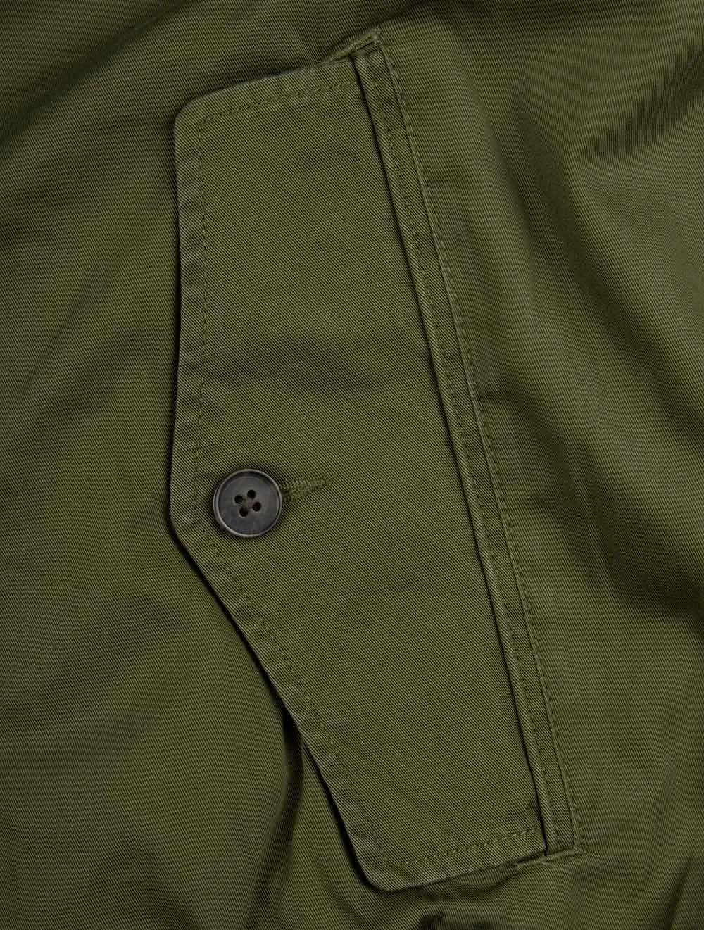 Windbreaker Twill Jacket Olive