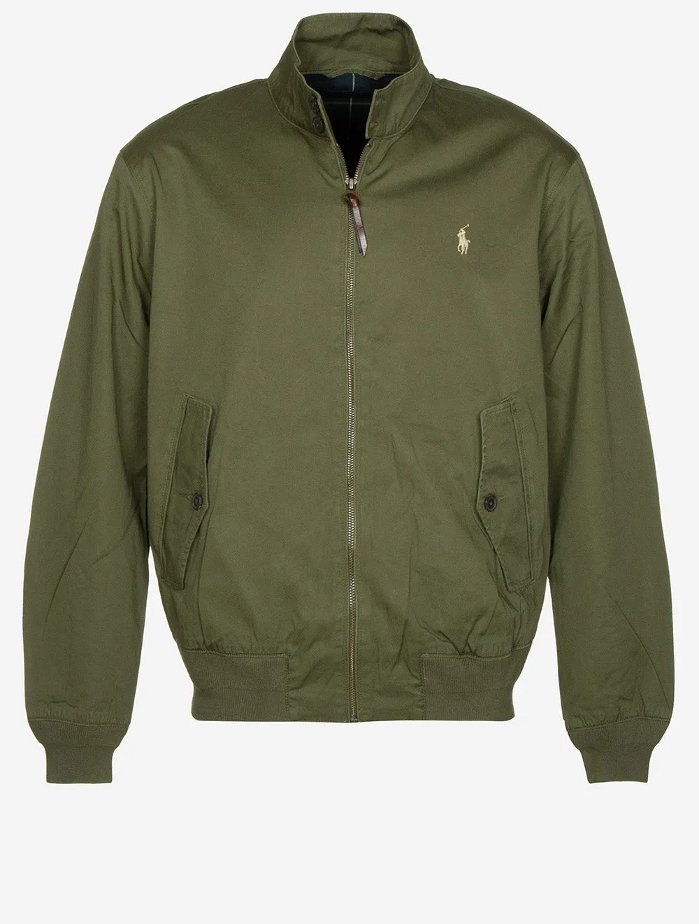 Windbreaker Twill Jacket Olive