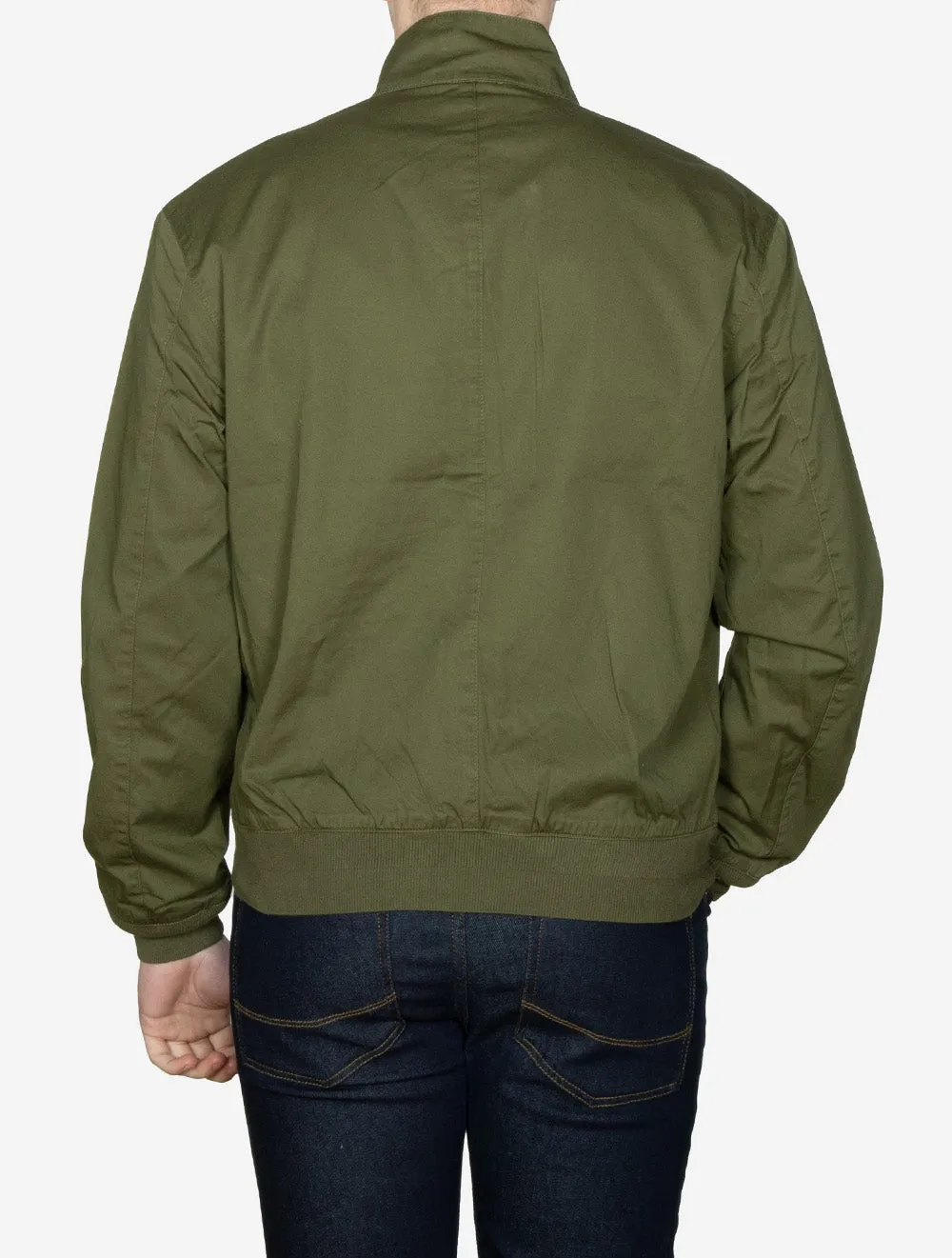 Windbreaker Twill Jacket Olive