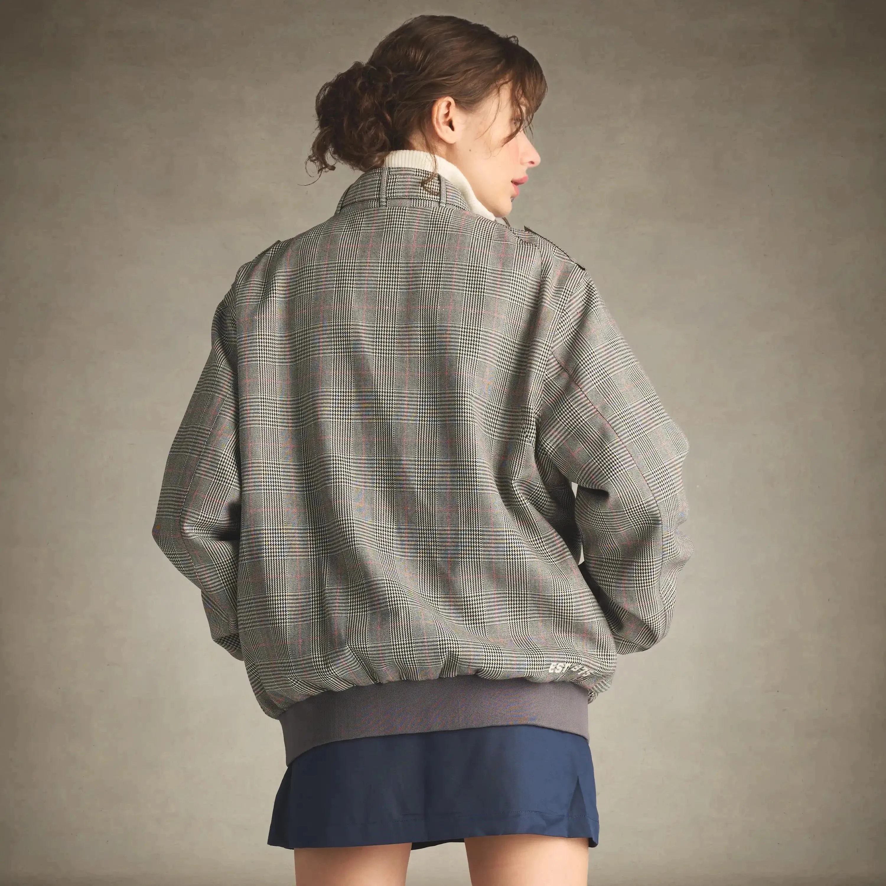 Women's Anderson Glen Plaid Oversized Jacket
