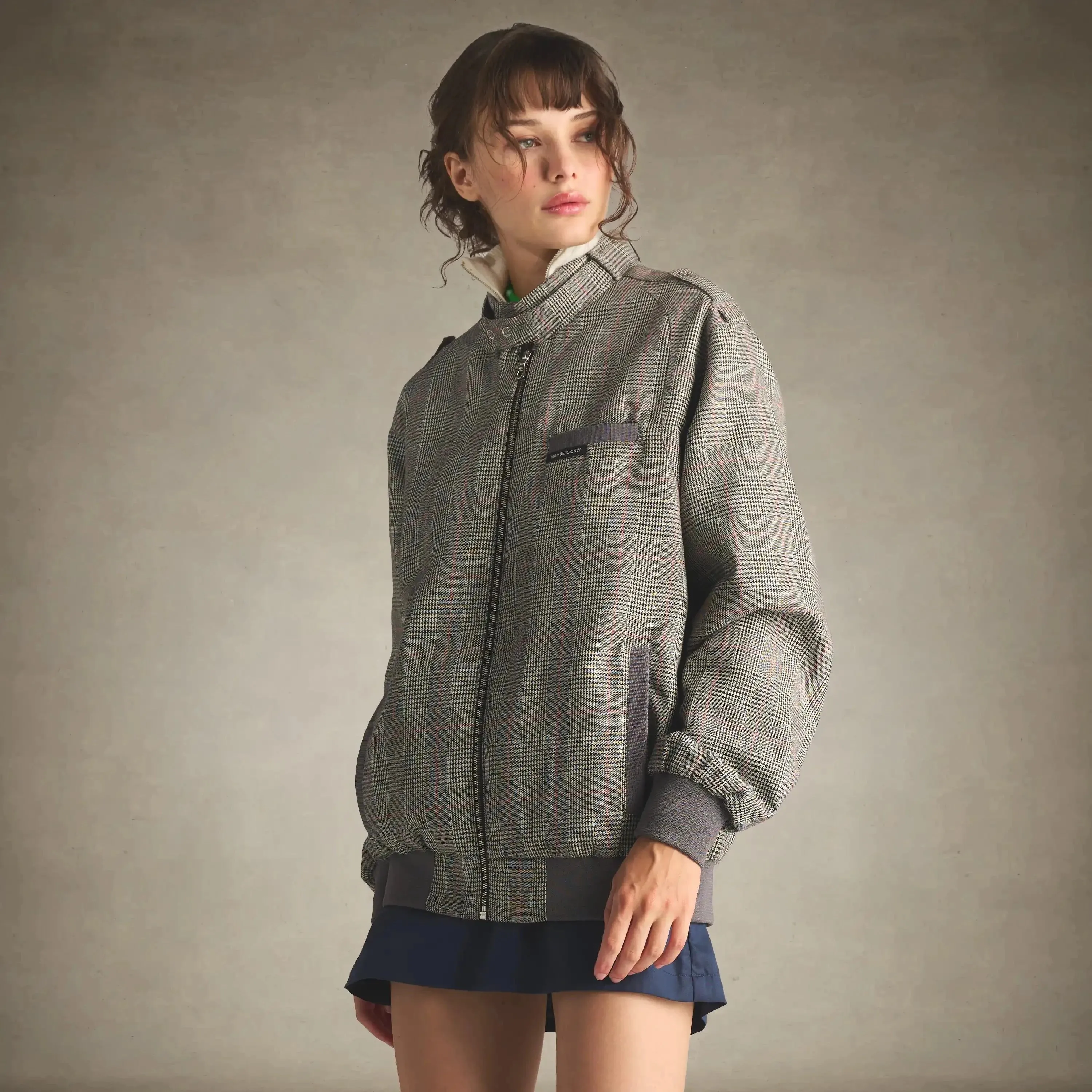 Women's Anderson Glen Plaid Oversized Jacket