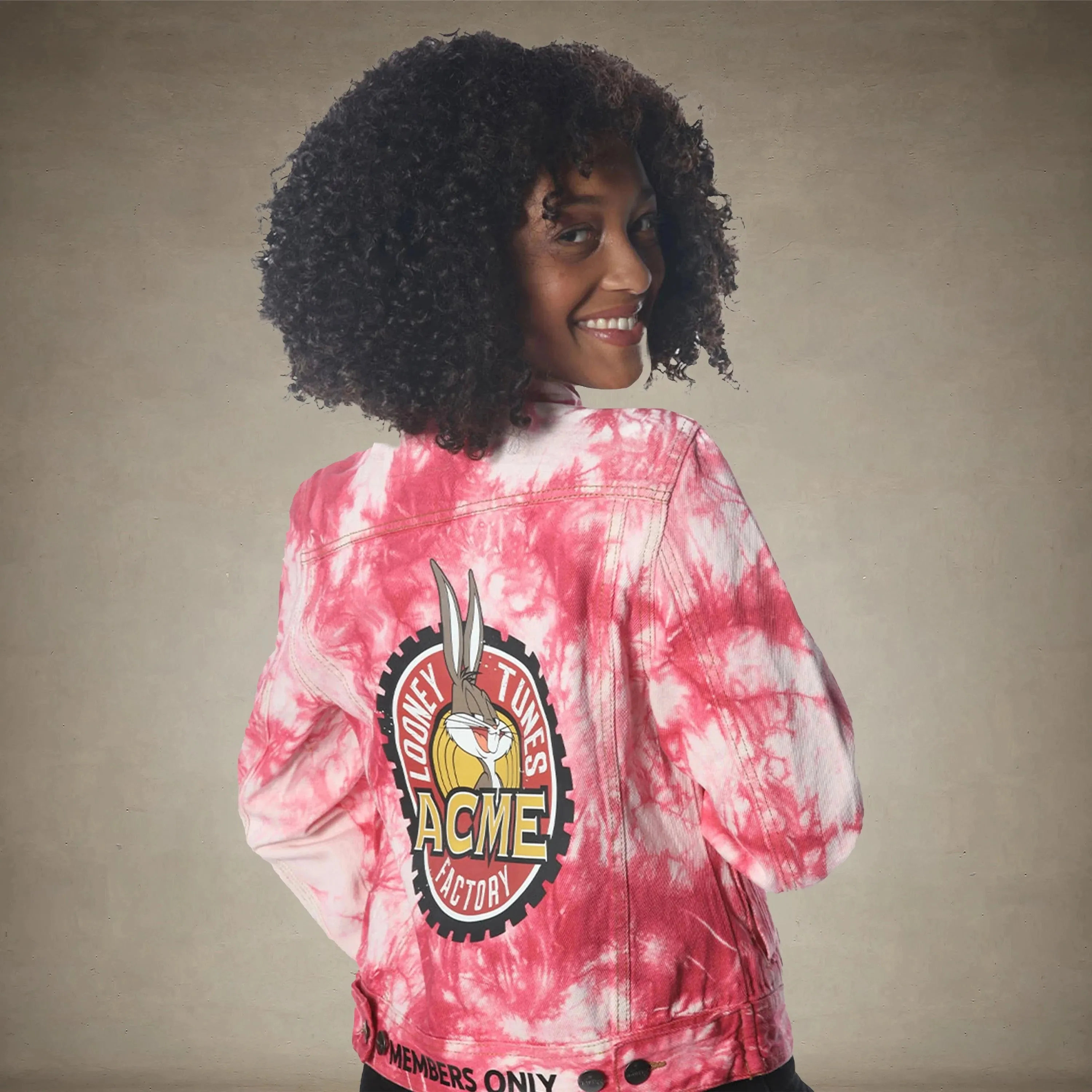 Women's Bull Denim Looney Tunes Trucker Jacket - FINAL SALE