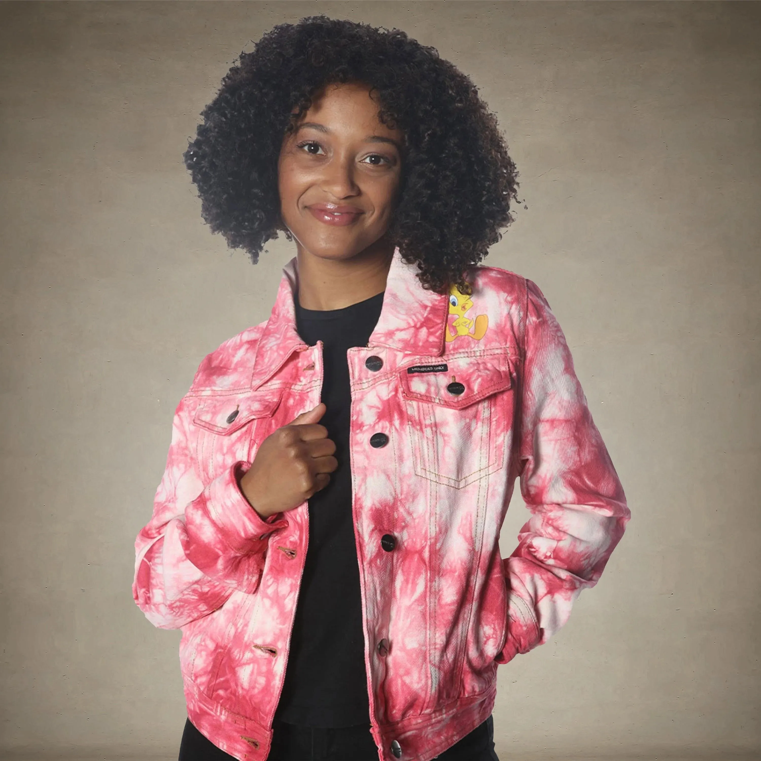 Women's Bull Denim Looney Tunes Trucker Jacket - FINAL SALE