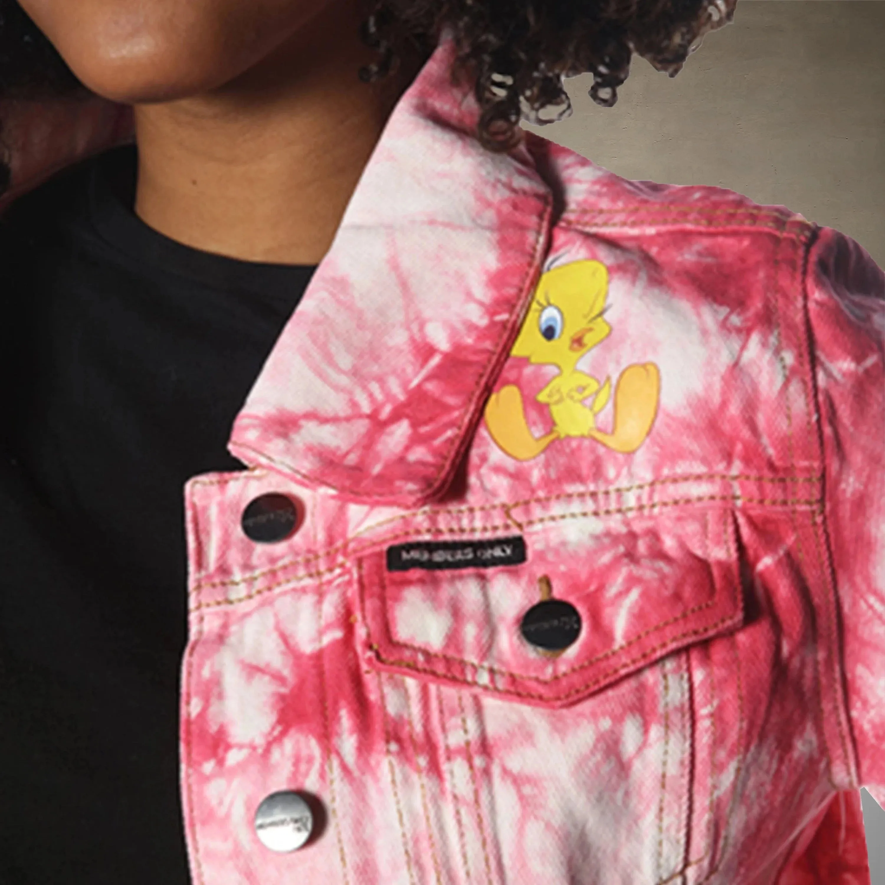 Women's Bull Denim Looney Tunes Trucker Jacket - FINAL SALE