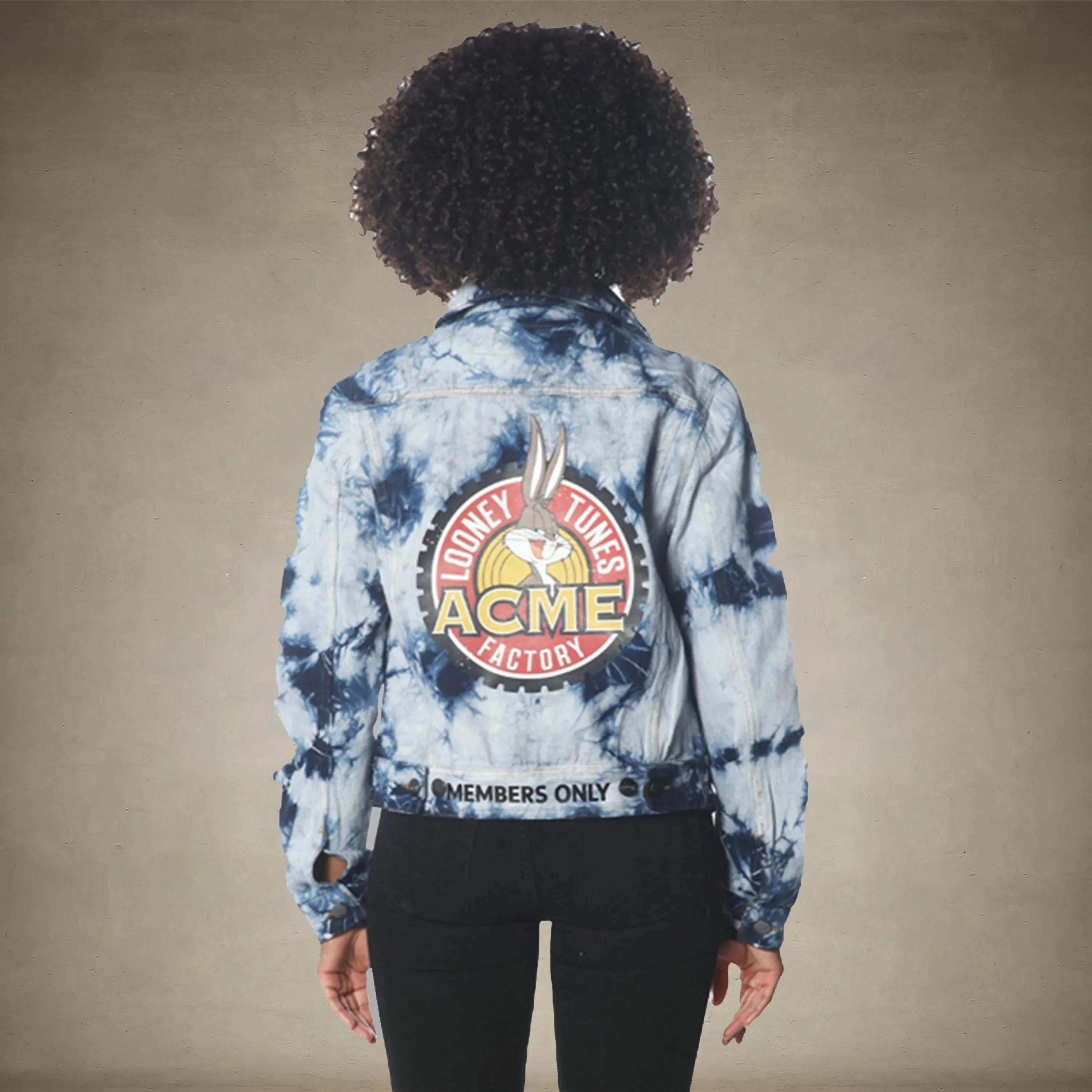 Women's Bull Denim Looney Tunes Trucker Jacket - FINAL SALE