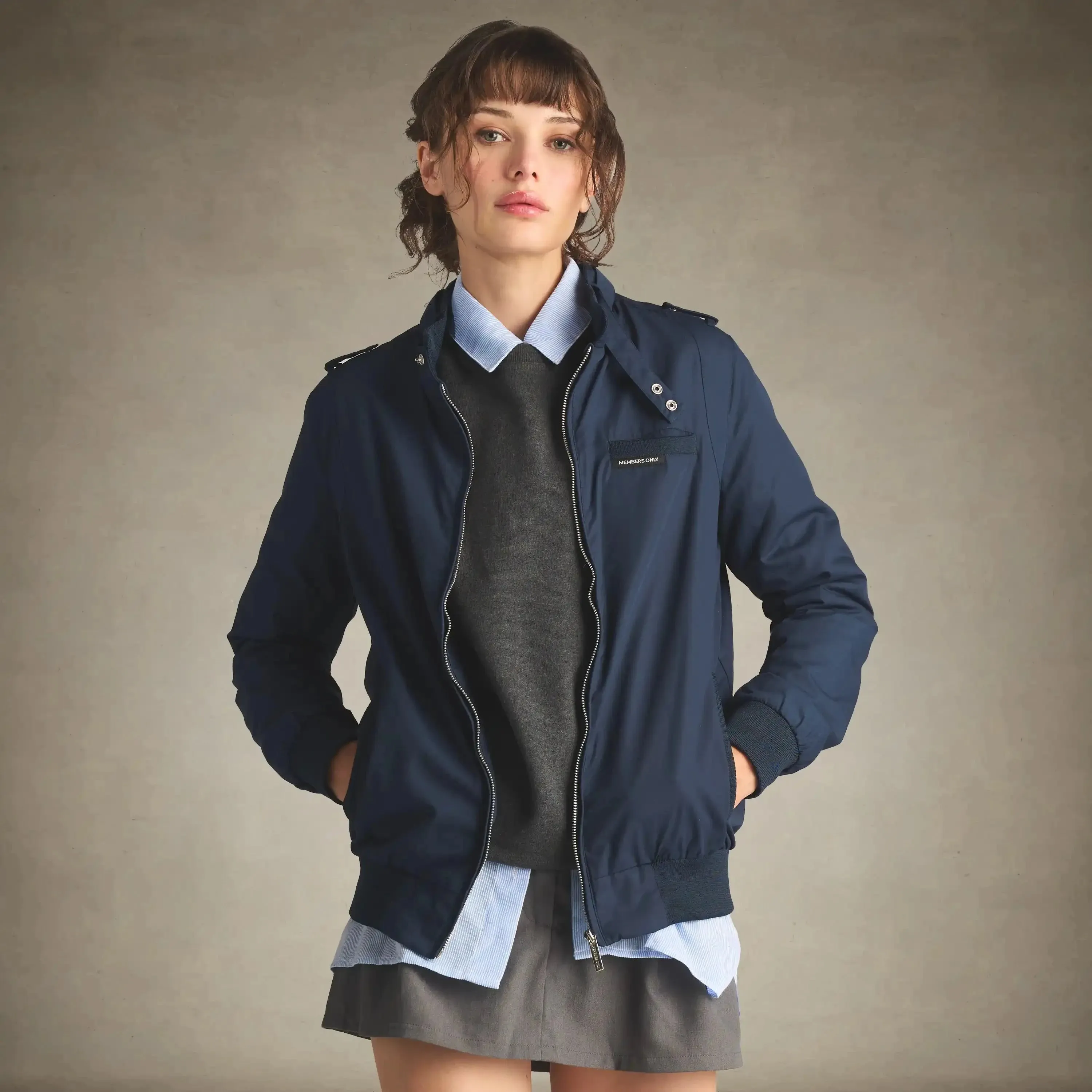 Women's Classic Iconic Racer Jacket (Slim Fit)
