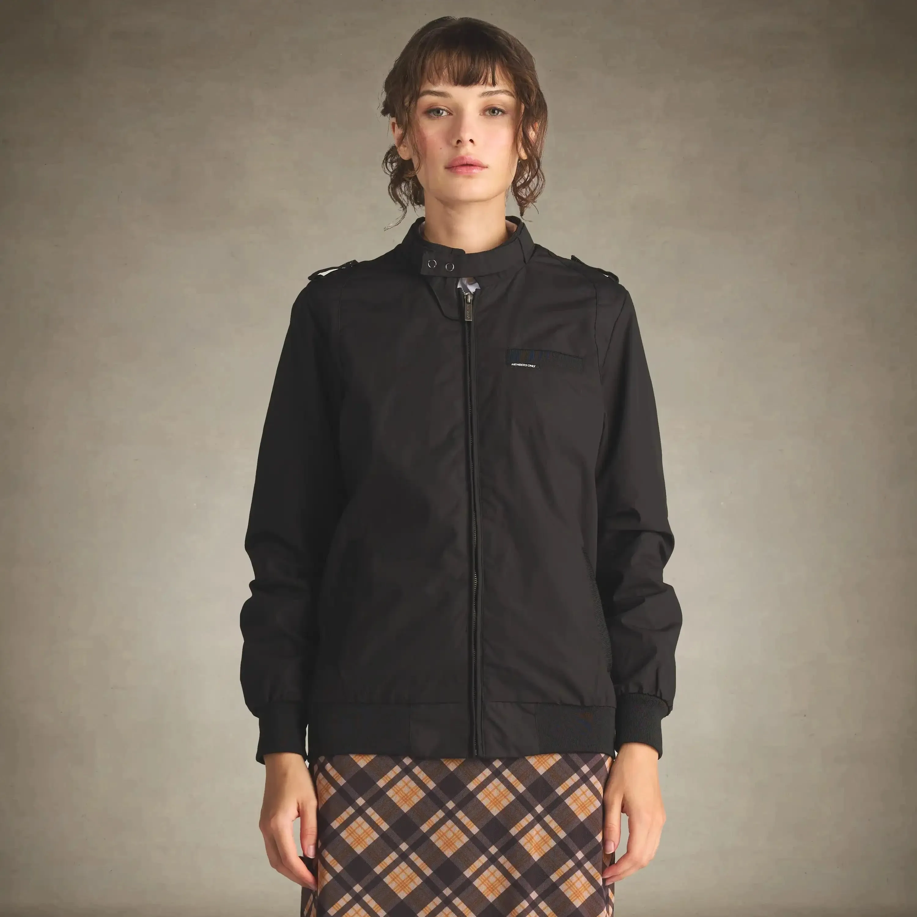 Women's Classic Iconic Racer Jacket (Slim Fit)