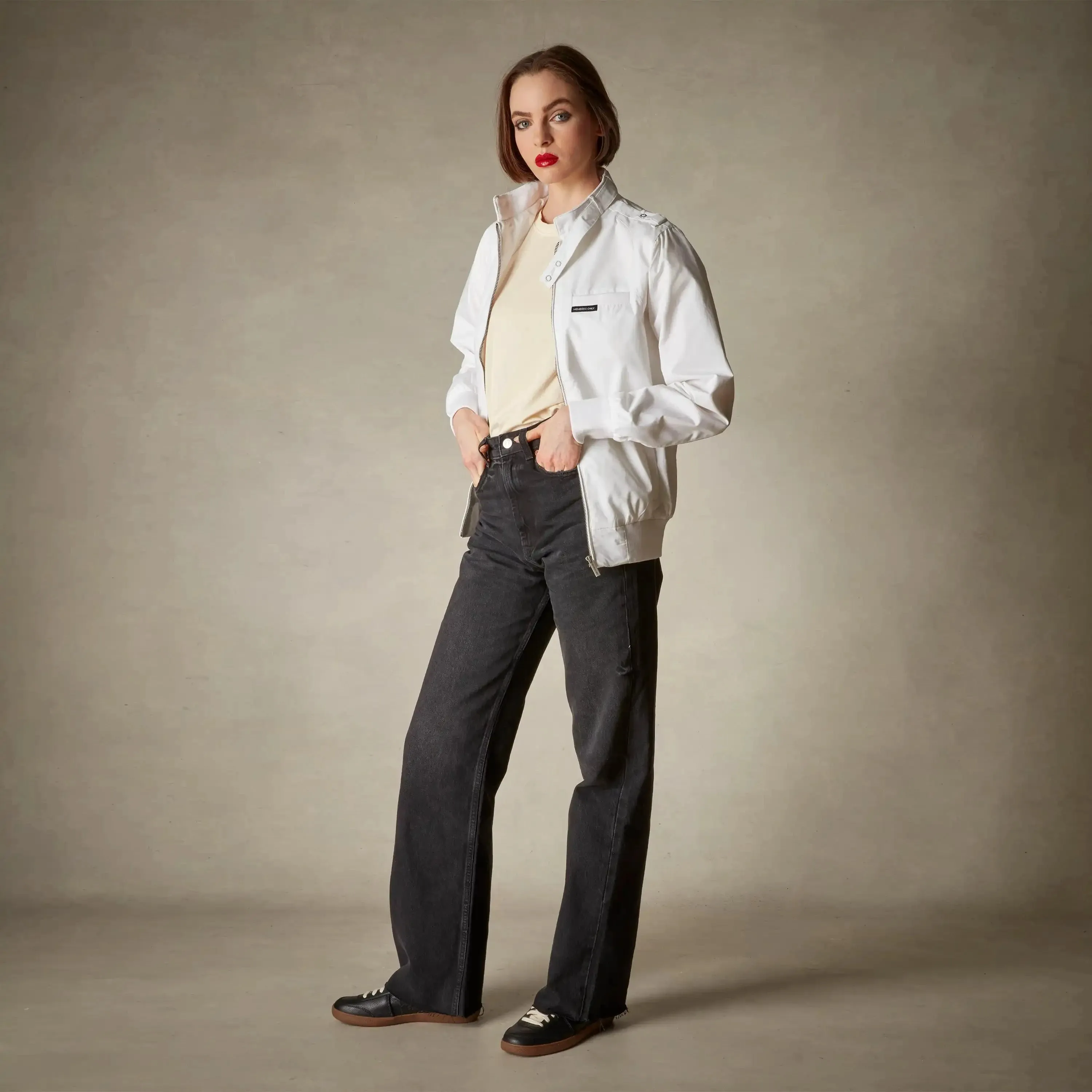 Women's Classic Iconic Racer Jacket (Slim Fit)