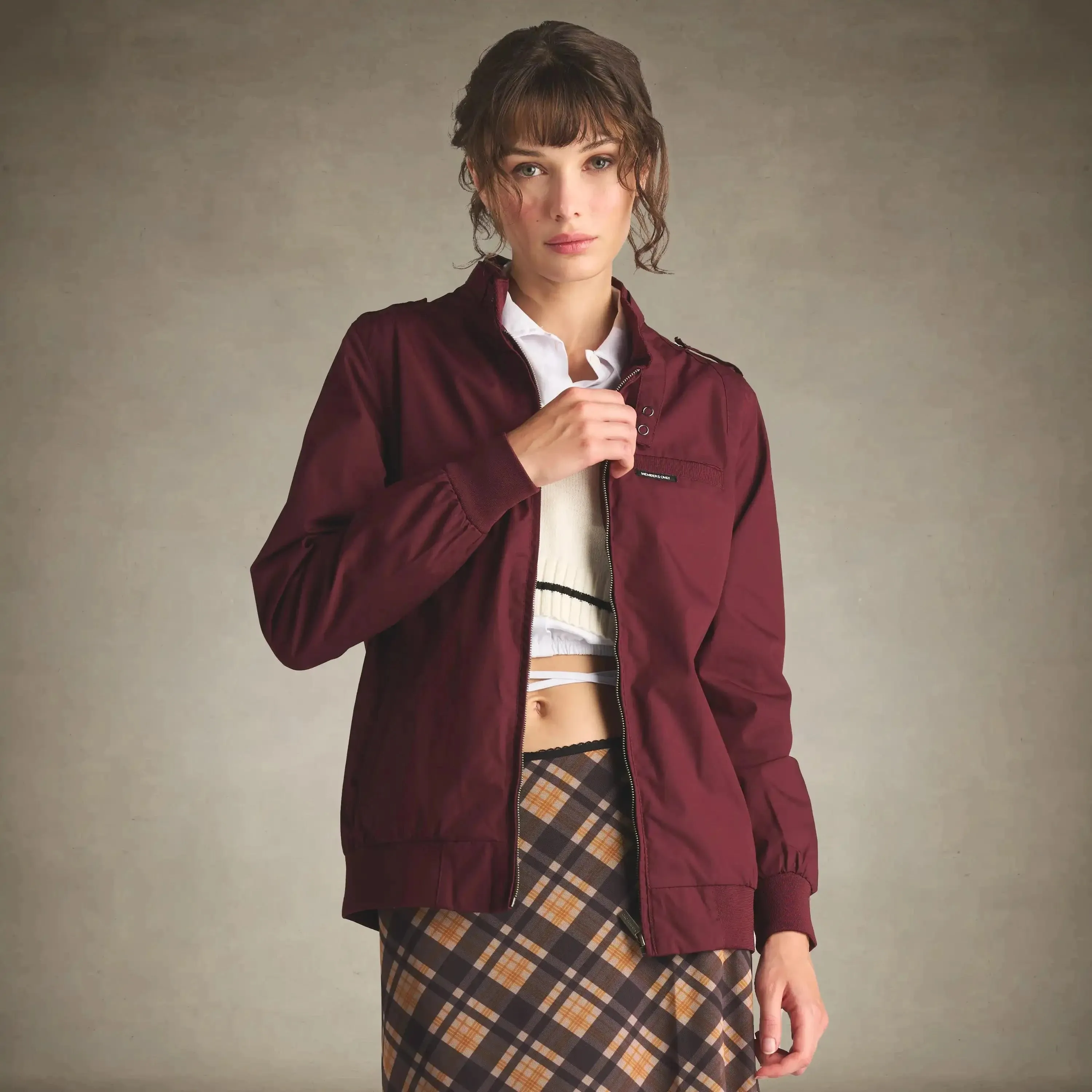 Women's Classic Iconic Racer Jacket (Slim Fit)