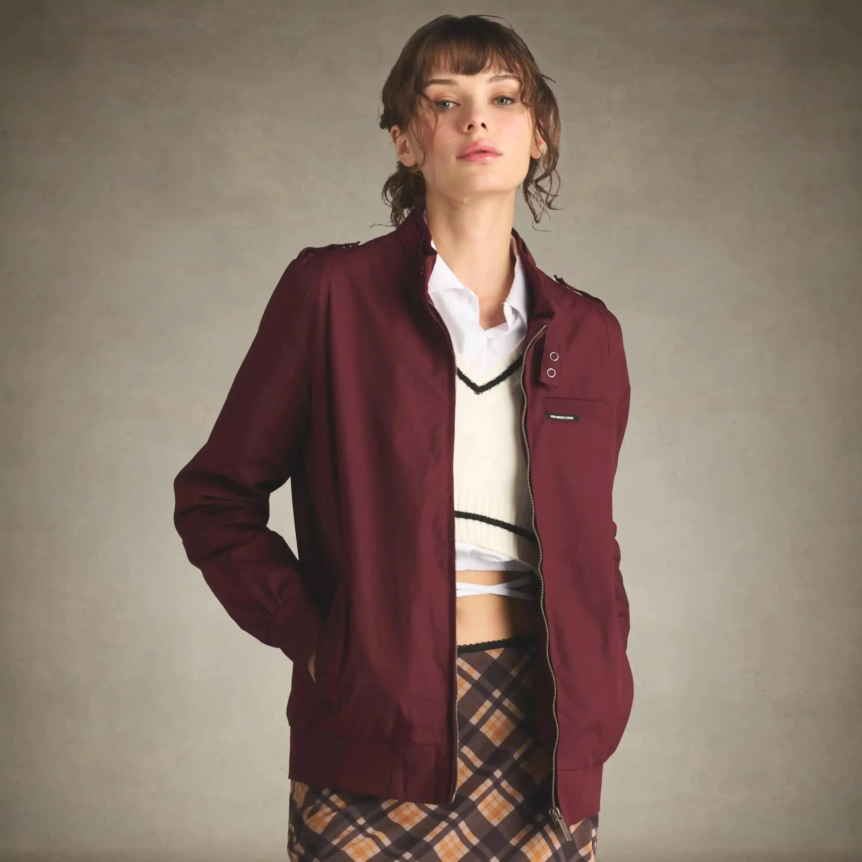 Women's Classic Iconic Racer Jacket (Slim Fit)