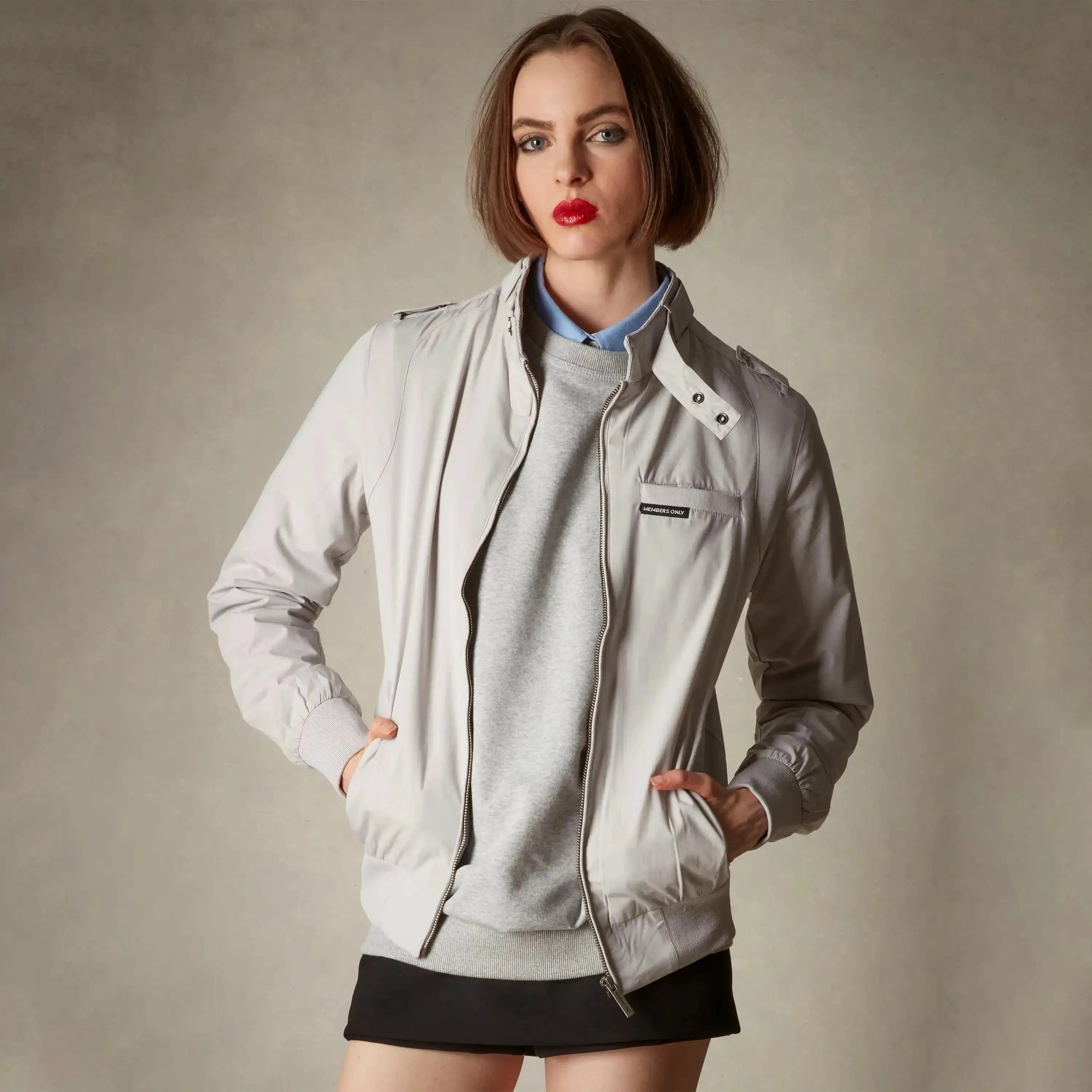 Women's Classic Iconic Racer Jacket (Slim Fit)