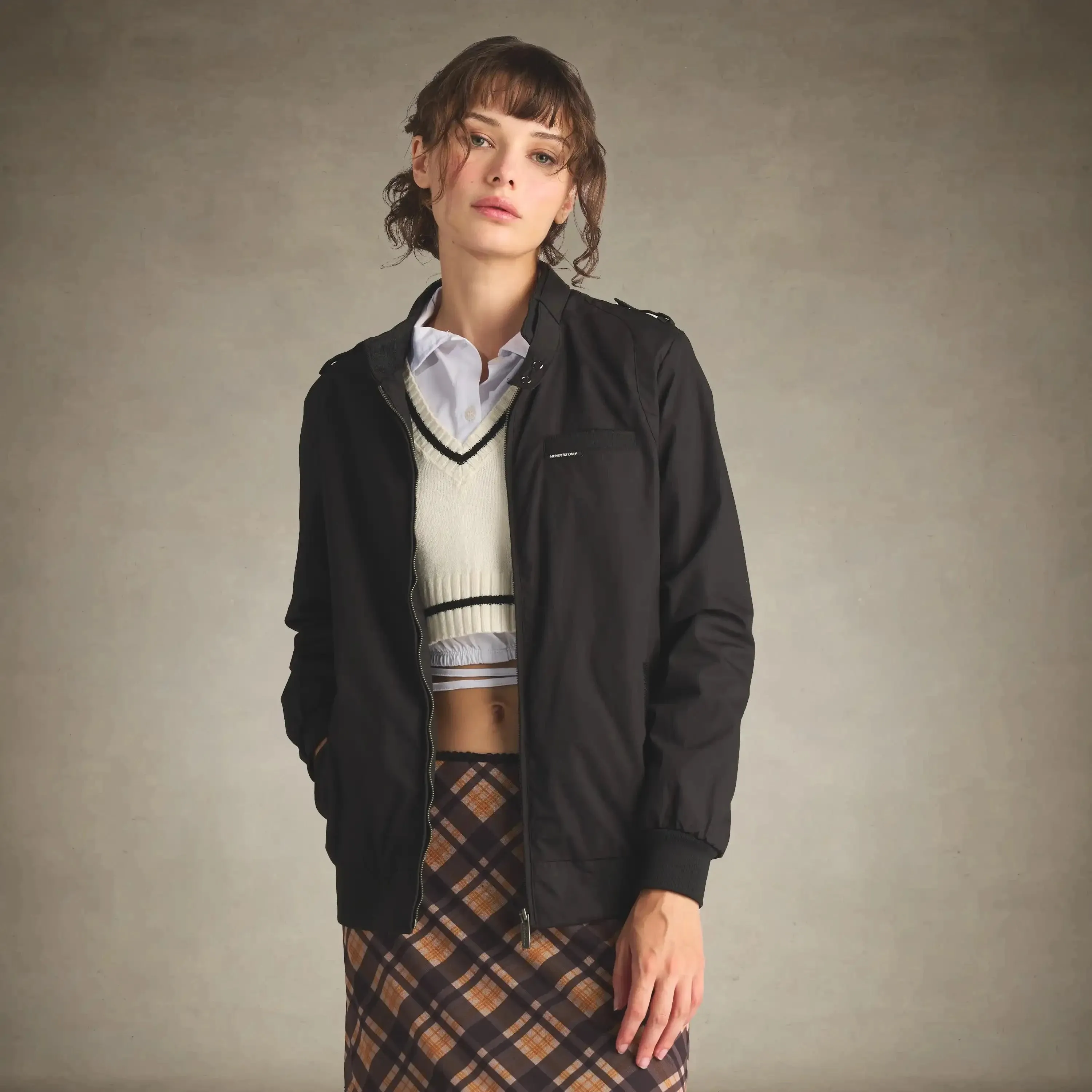 Women's Classic Iconic Racer Jacket (Slim Fit)