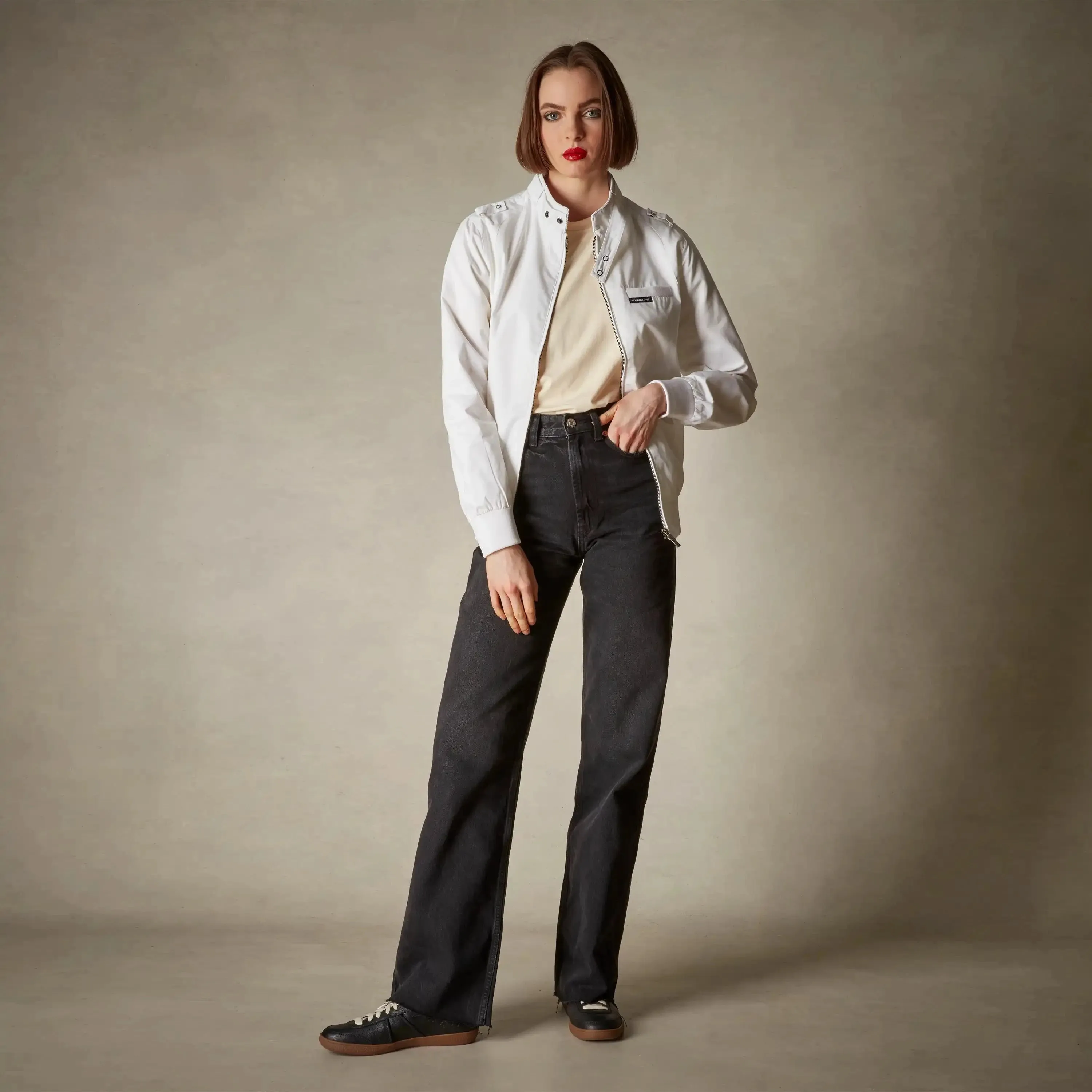 Women's Classic Iconic Racer Jacket (Slim Fit)