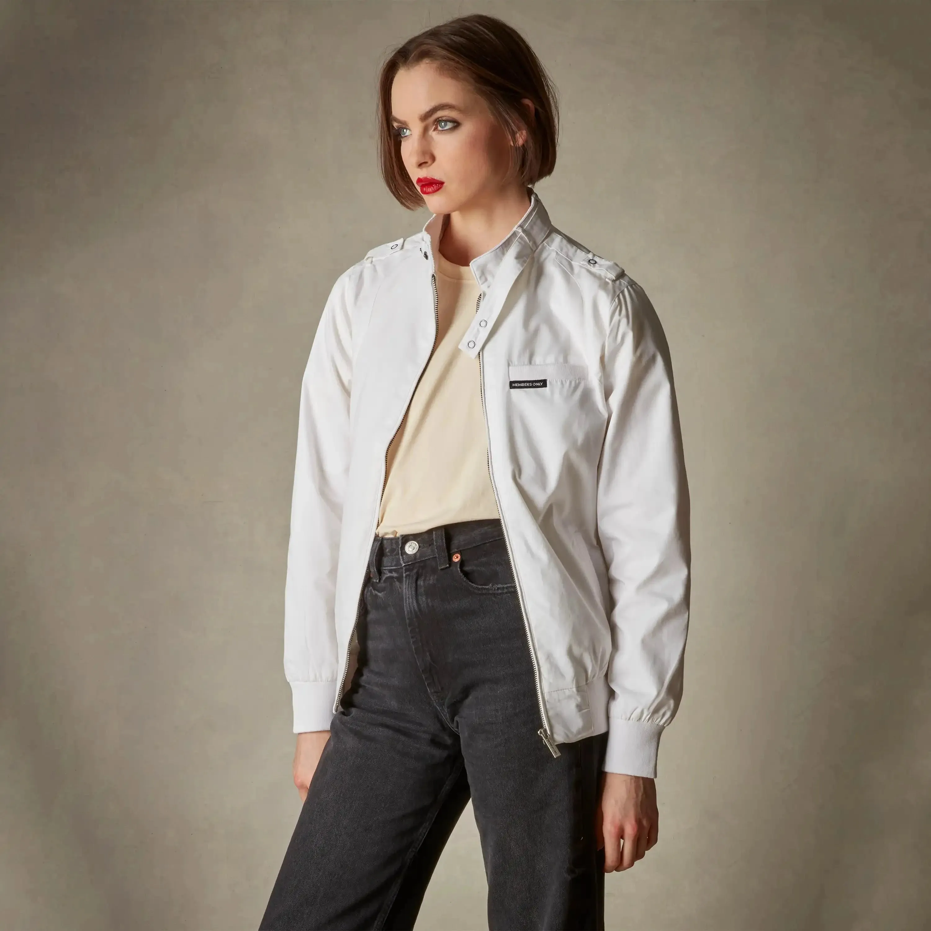 Women's Classic Iconic Racer Jacket (Slim Fit)