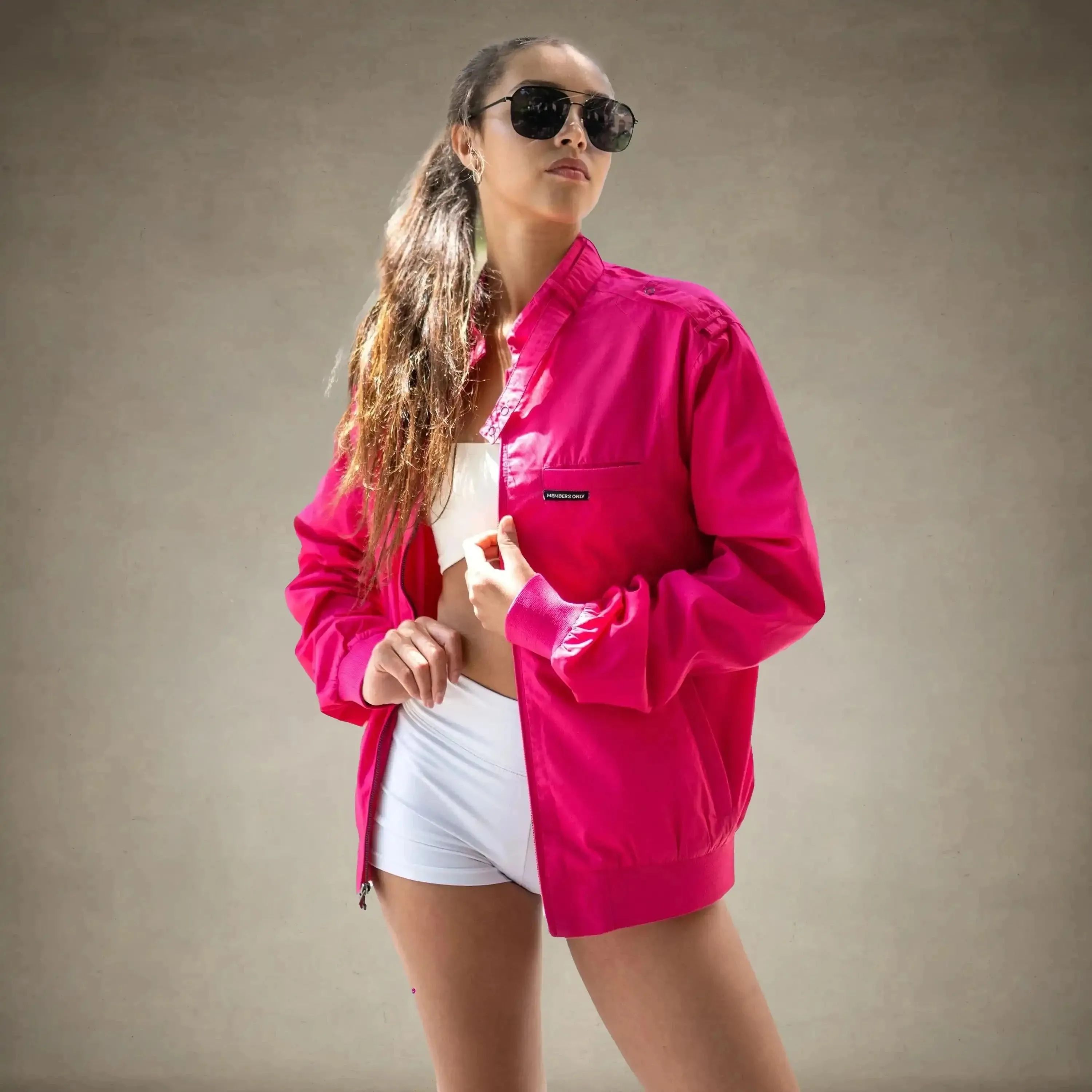 Women's Classic Iconic Racer Oversized Jacket