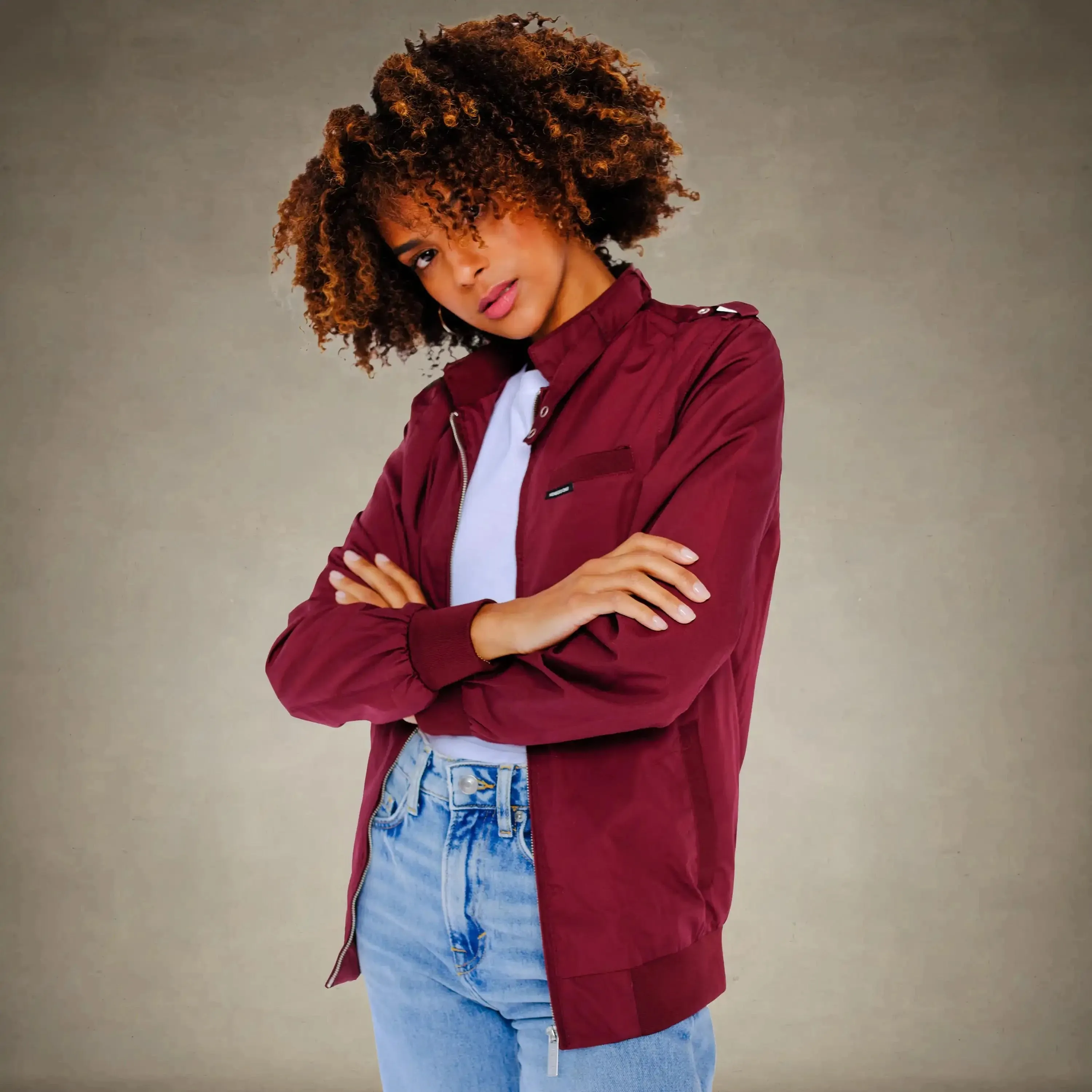 Women's Classic Iconic Racer Oversized Jacket