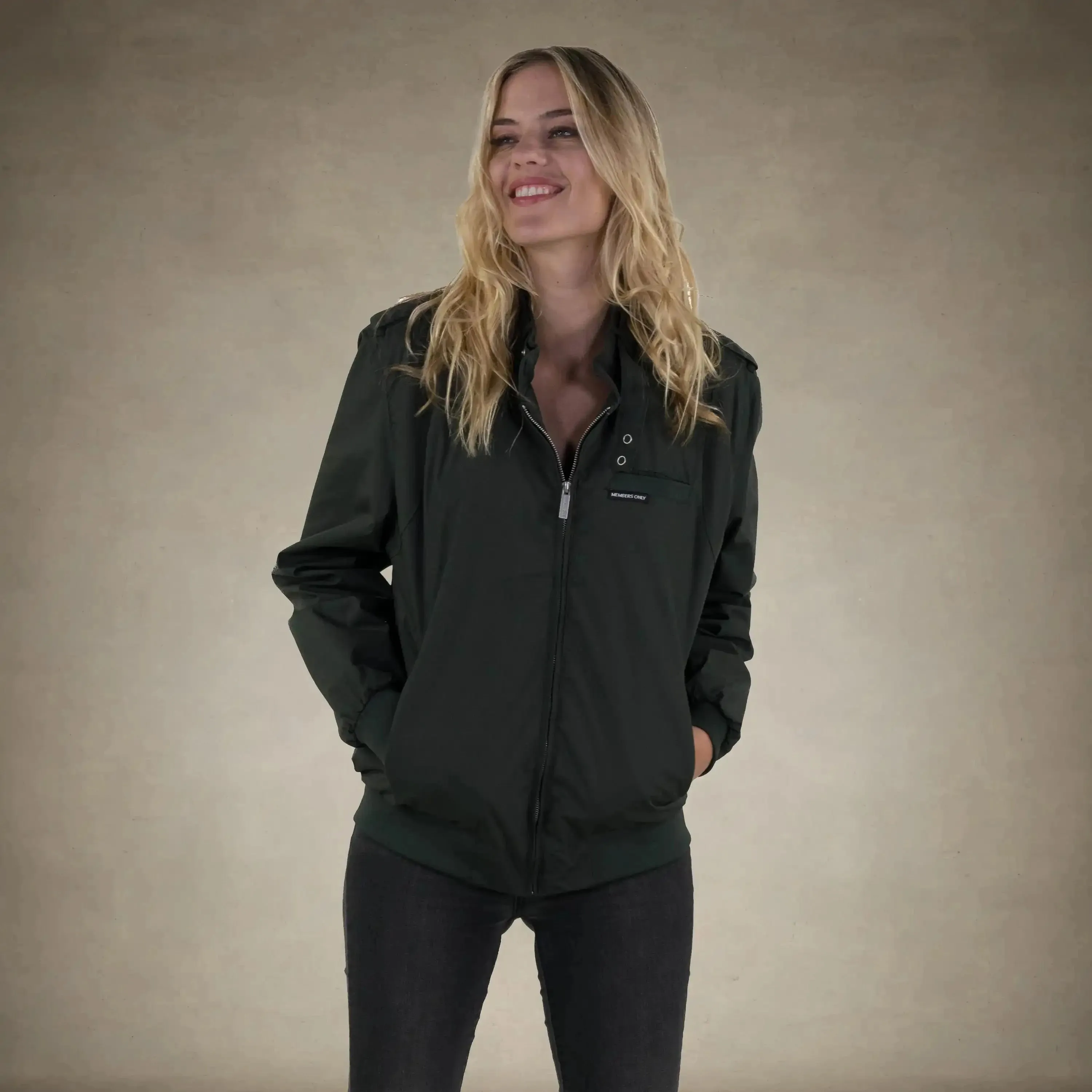 Women's Classic Iconic Racer Oversized Jacket
