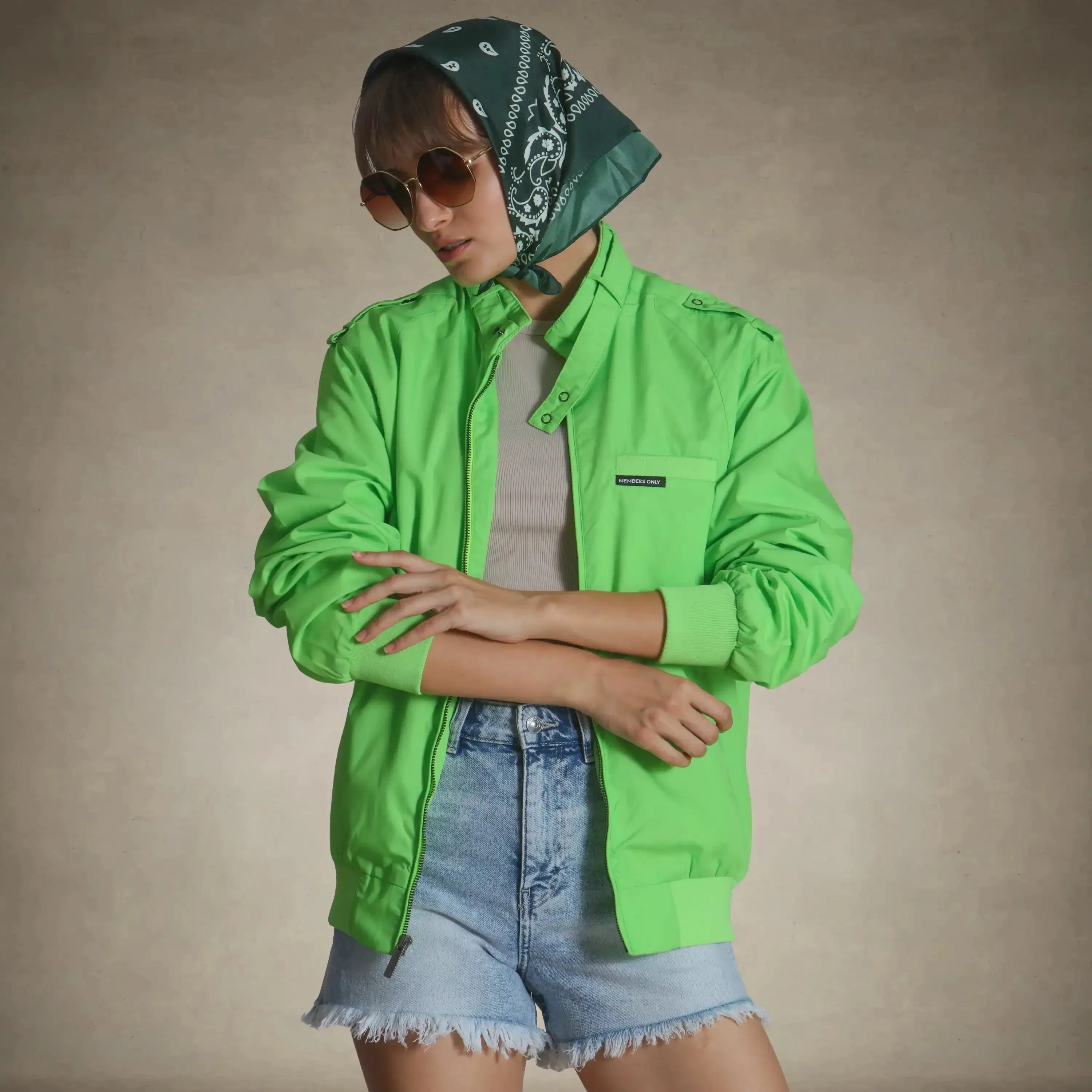 Women's Classic Iconic Racer Oversized Jacket