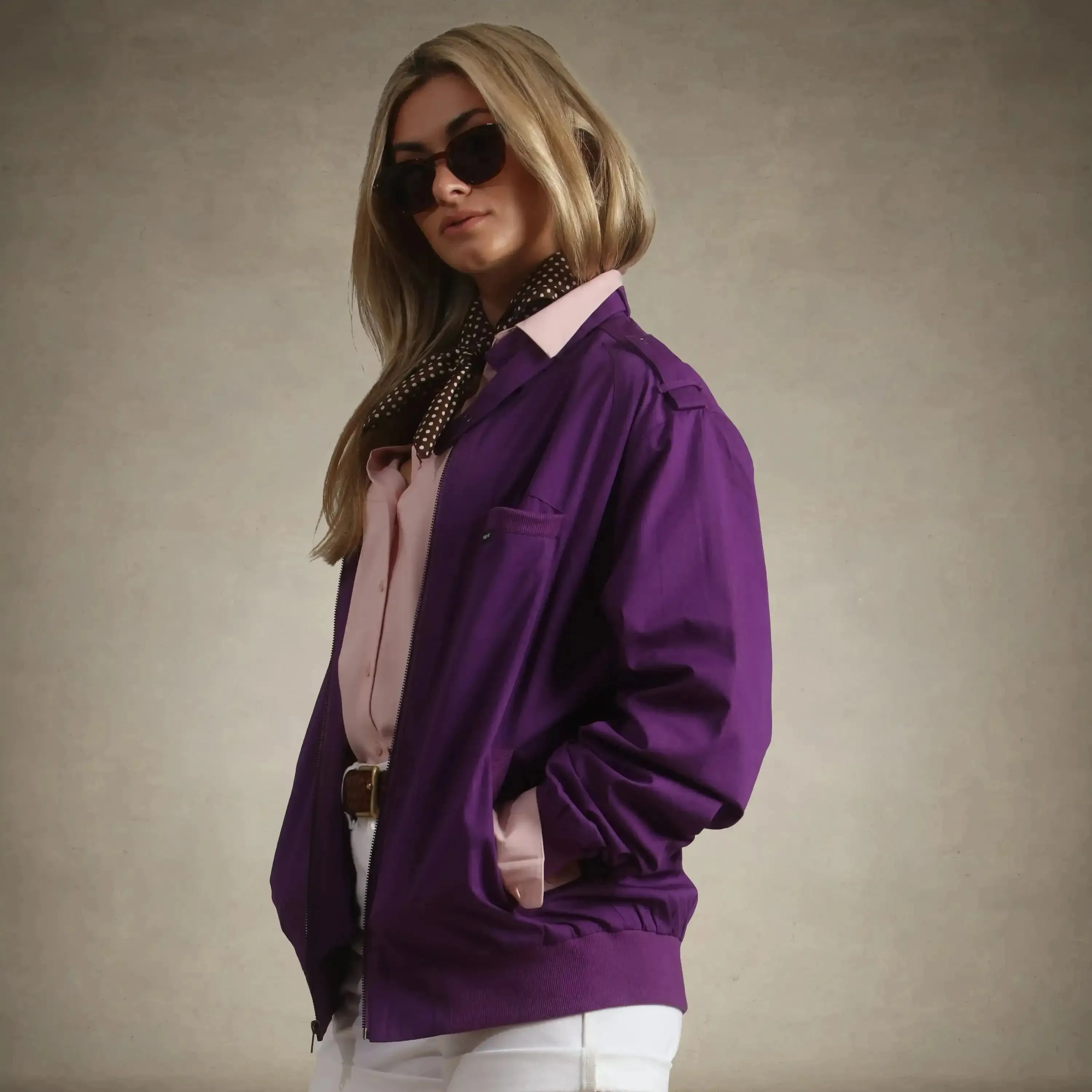 Women's Classic Iconic Racer Oversized Jacket
