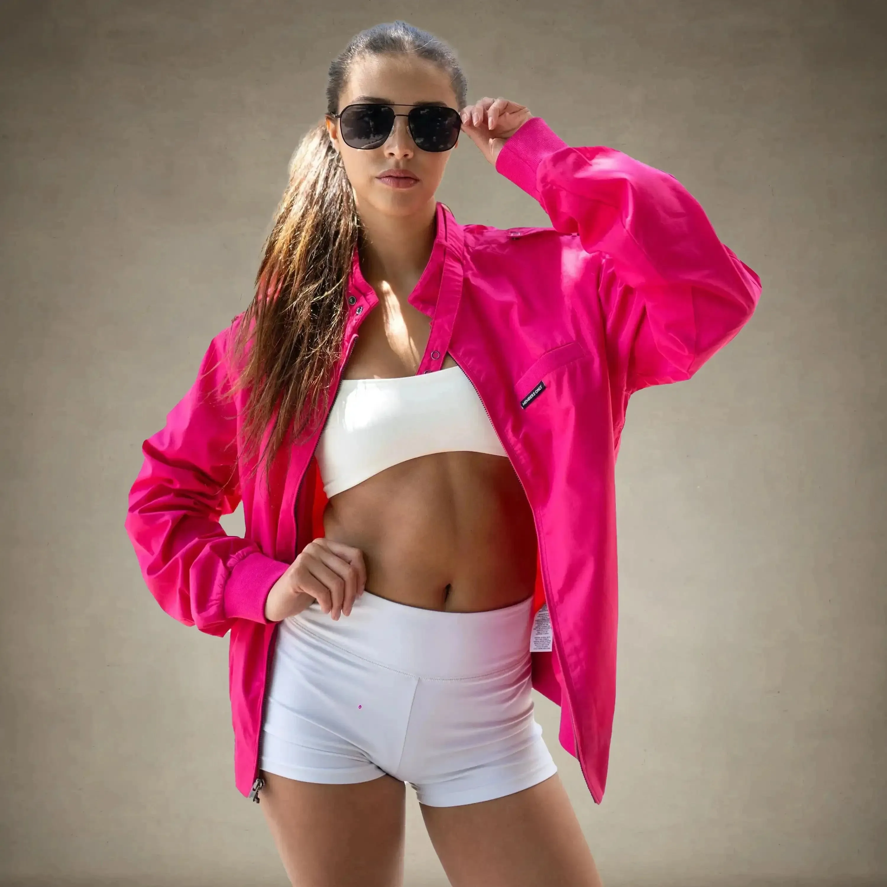 Women's Classic Iconic Racer Oversized Jacket