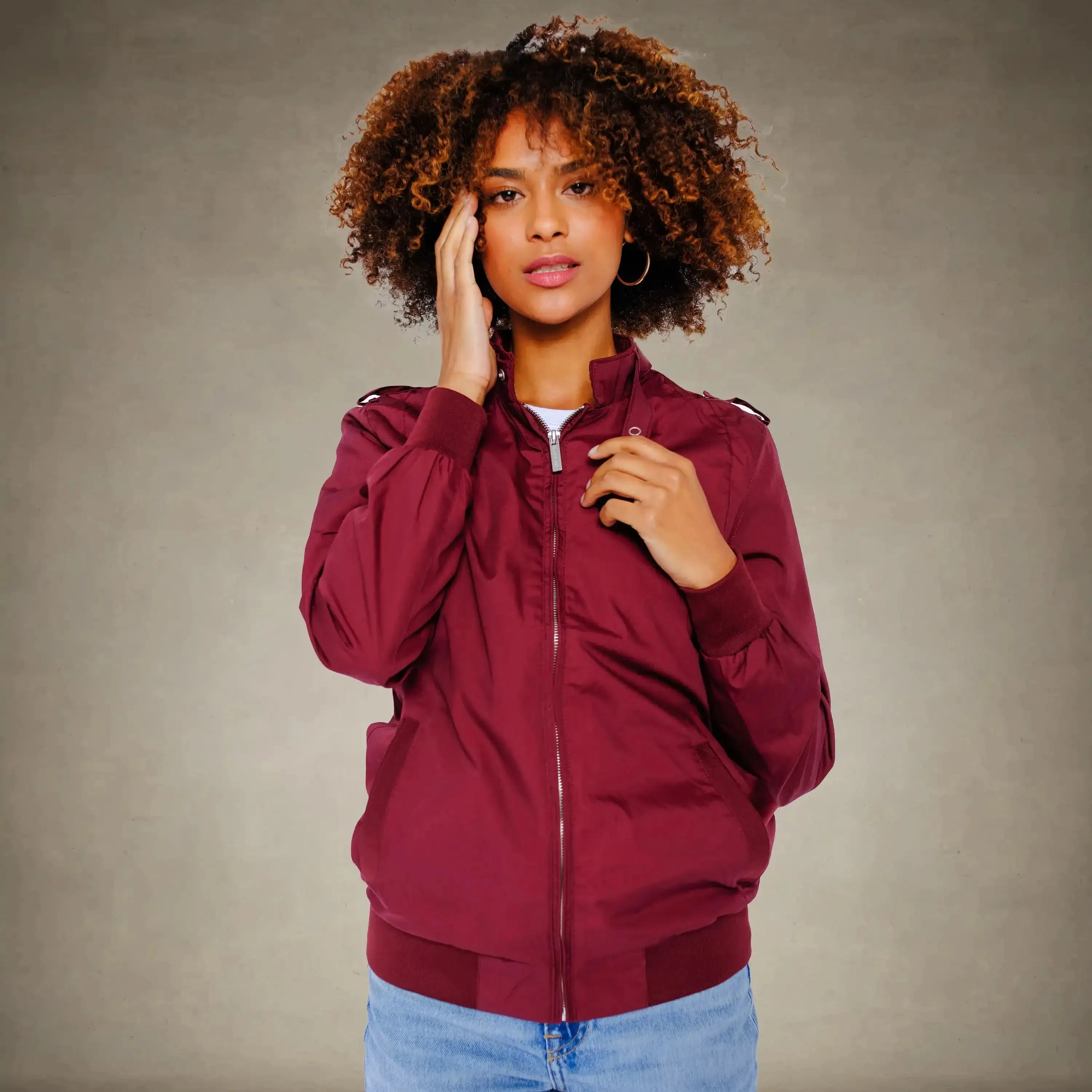 Women's Classic Iconic Racer Oversized Jacket
