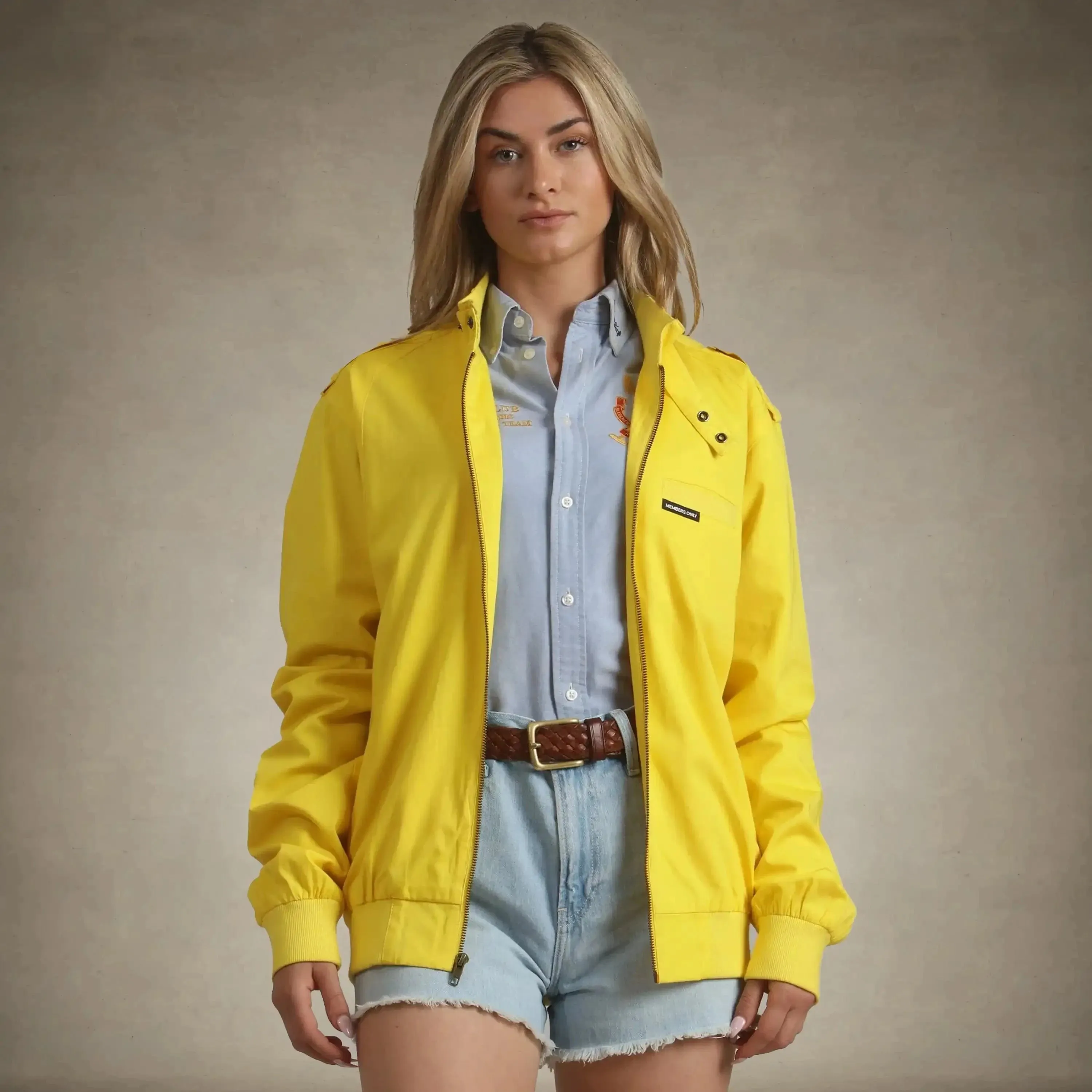 Women's Classic Iconic Racer Oversized Jacket