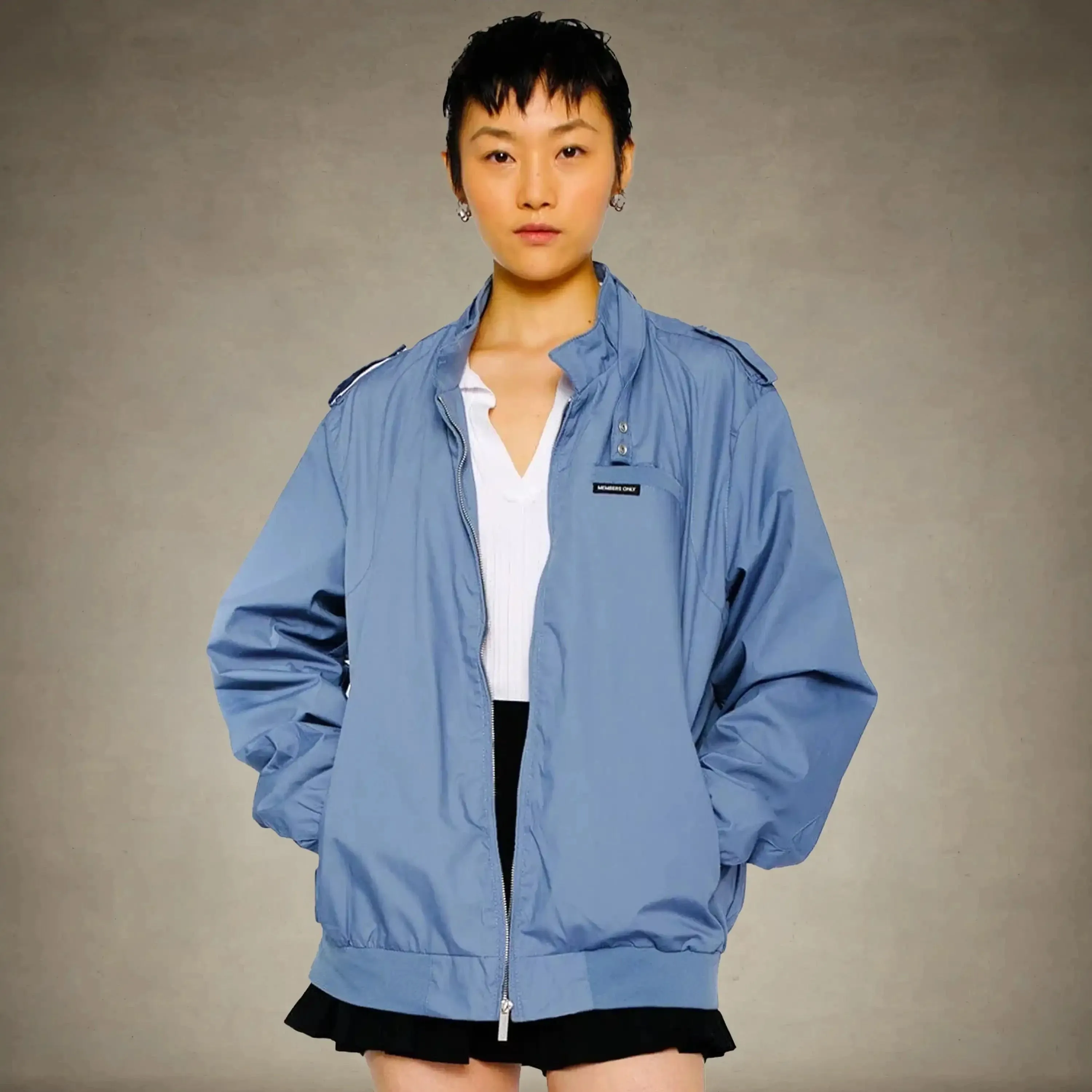 Women's Classic Iconic Racer Oversized Jacket