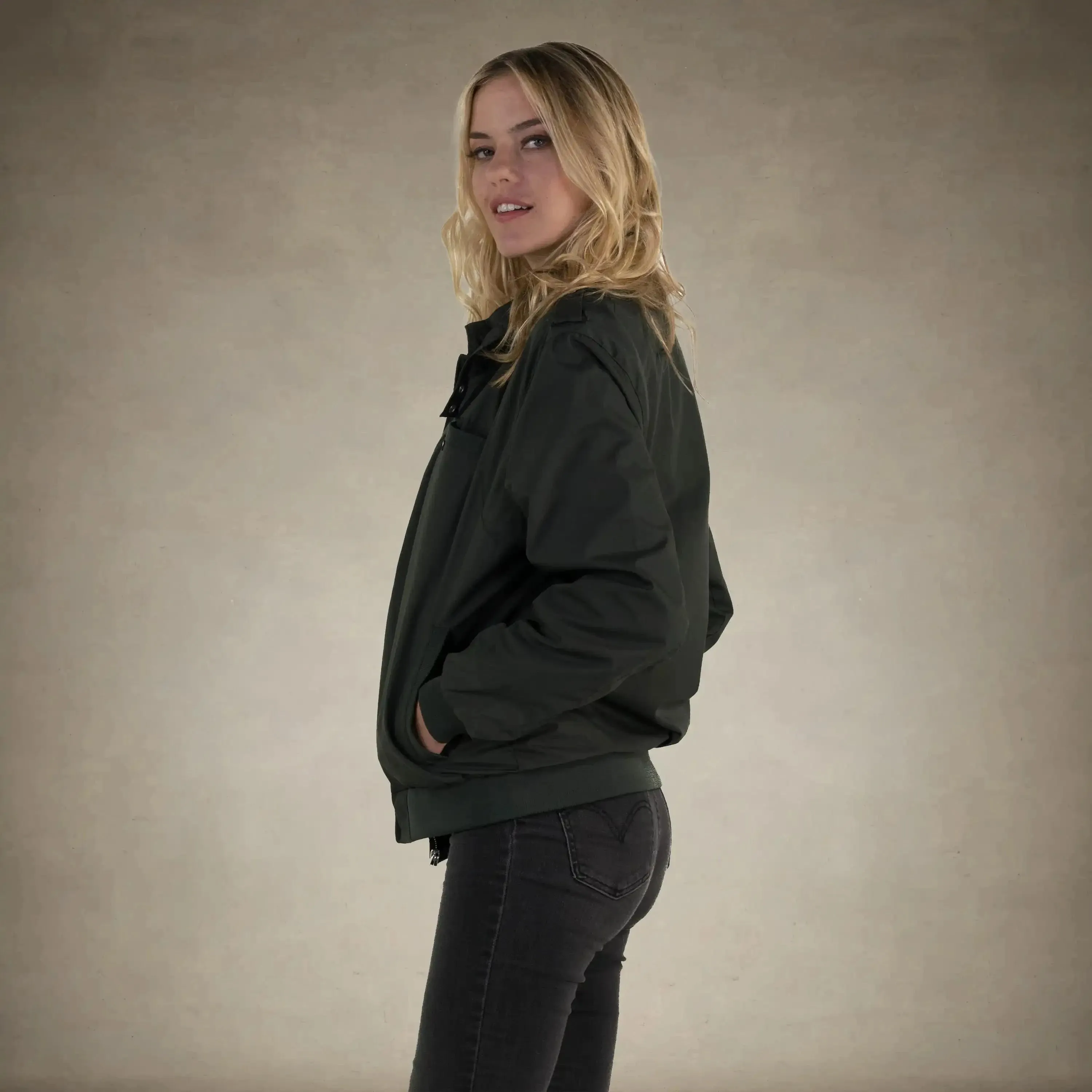 Women's Classic Iconic Racer Oversized Jacket