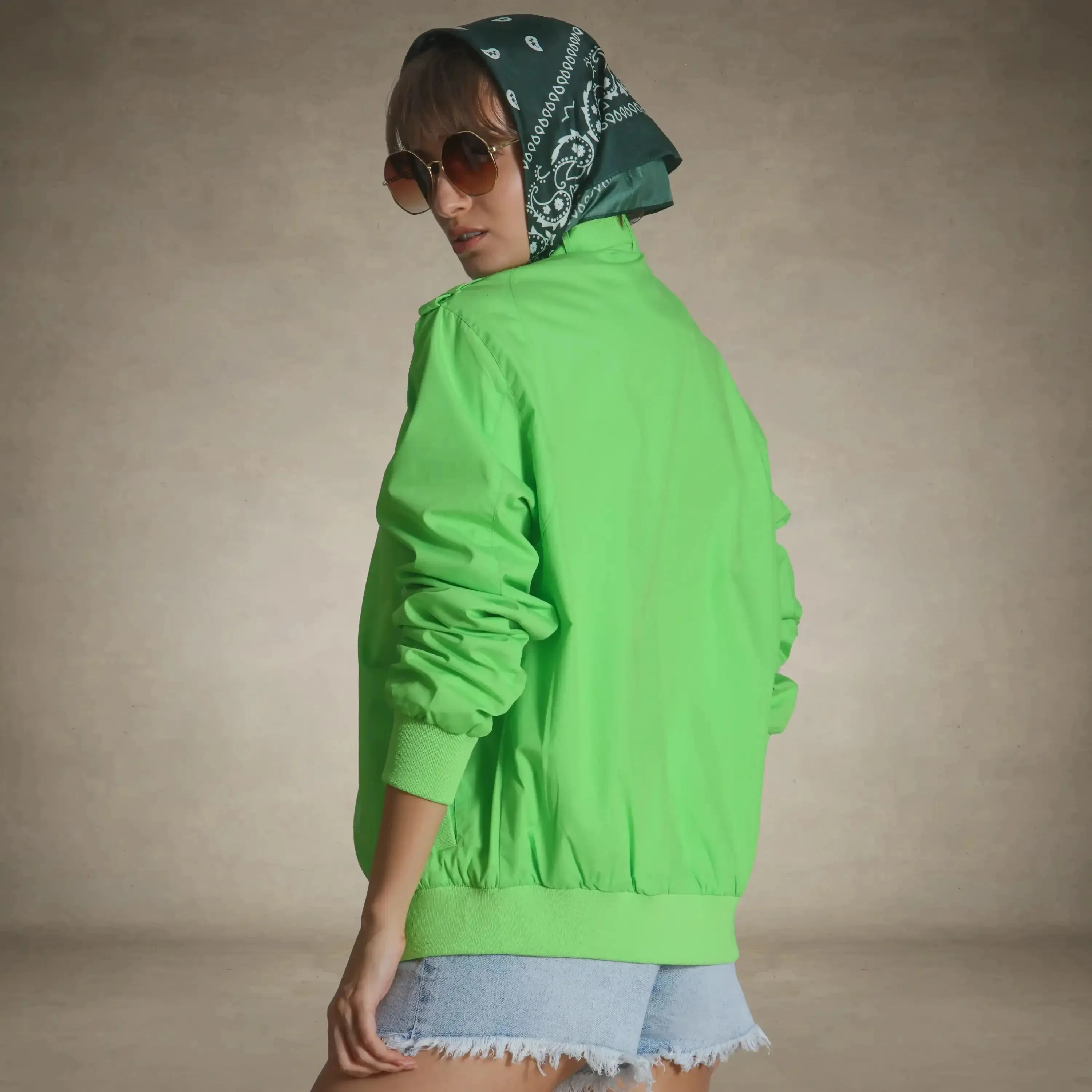 Women's Classic Iconic Racer Oversized Jacket