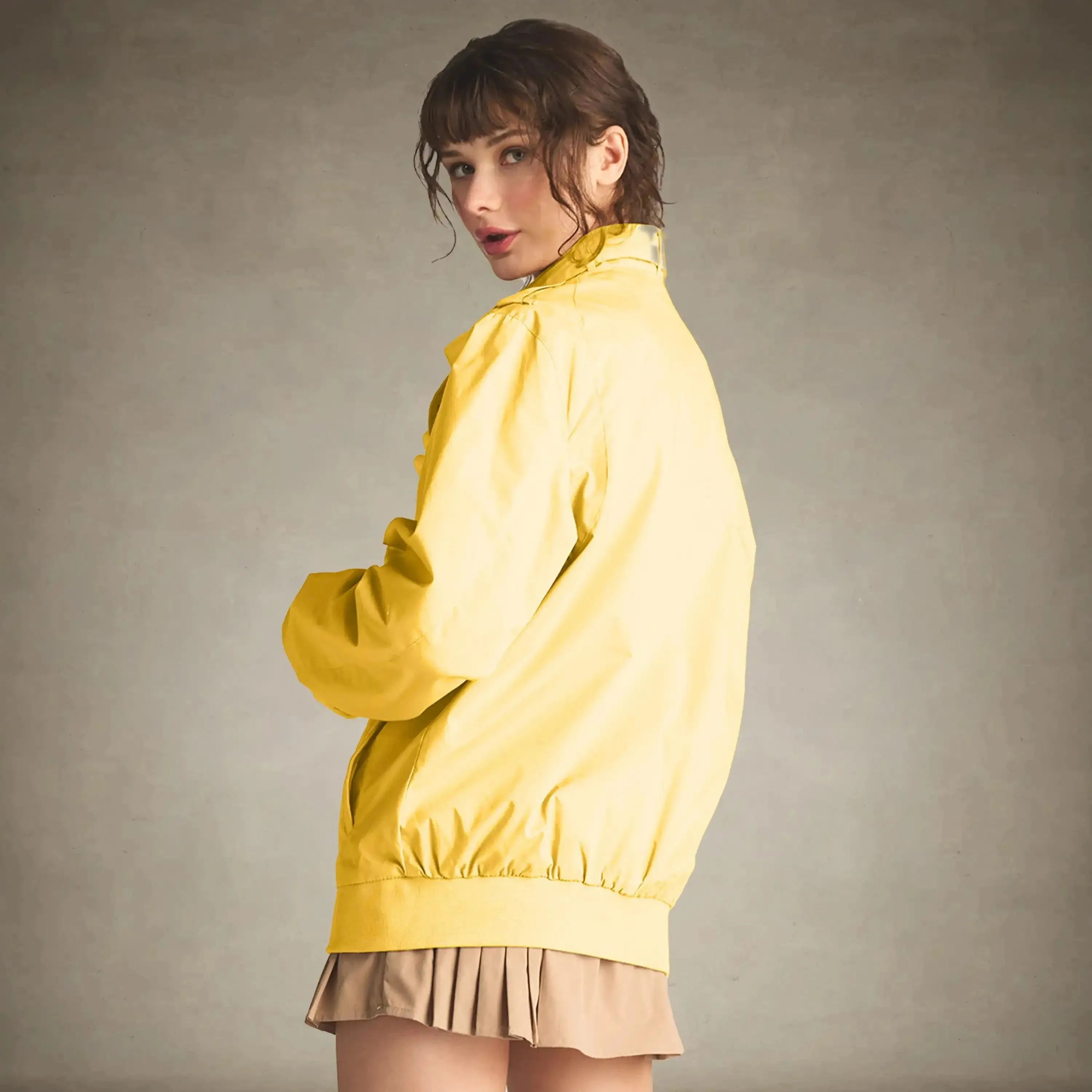 Women's Classic Iconic Racer Oversized Jacket