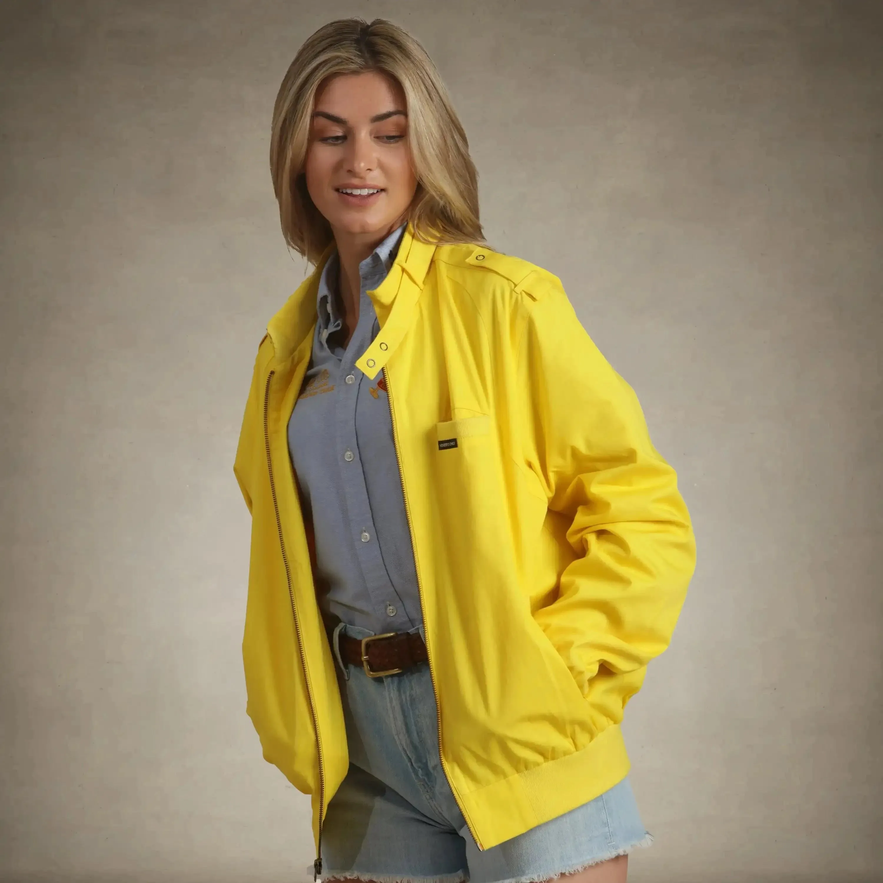 Women's Classic Iconic Racer Oversized Jacket