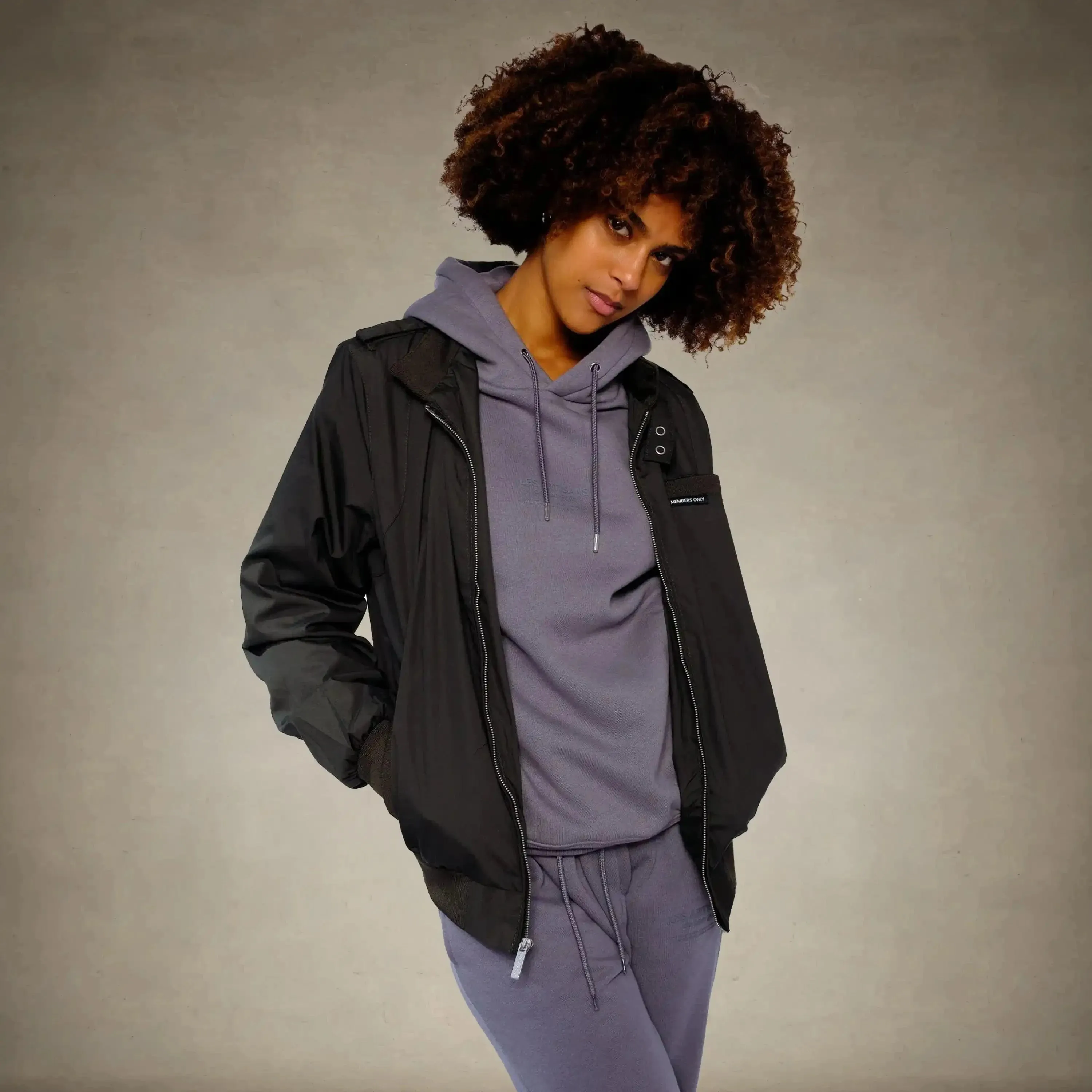Women's Classic Iconic Racer Oversized Jacket