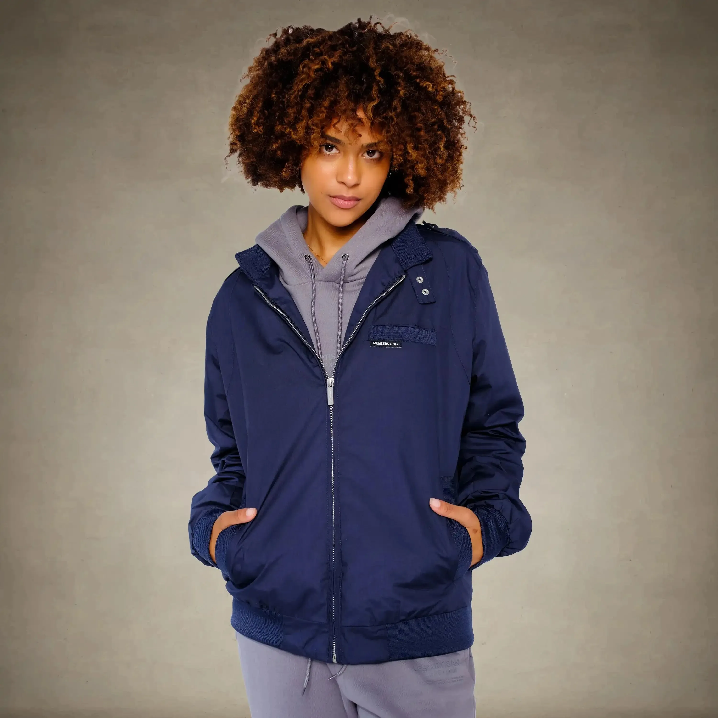 Women's Classic Iconic Racer Oversized Jacket