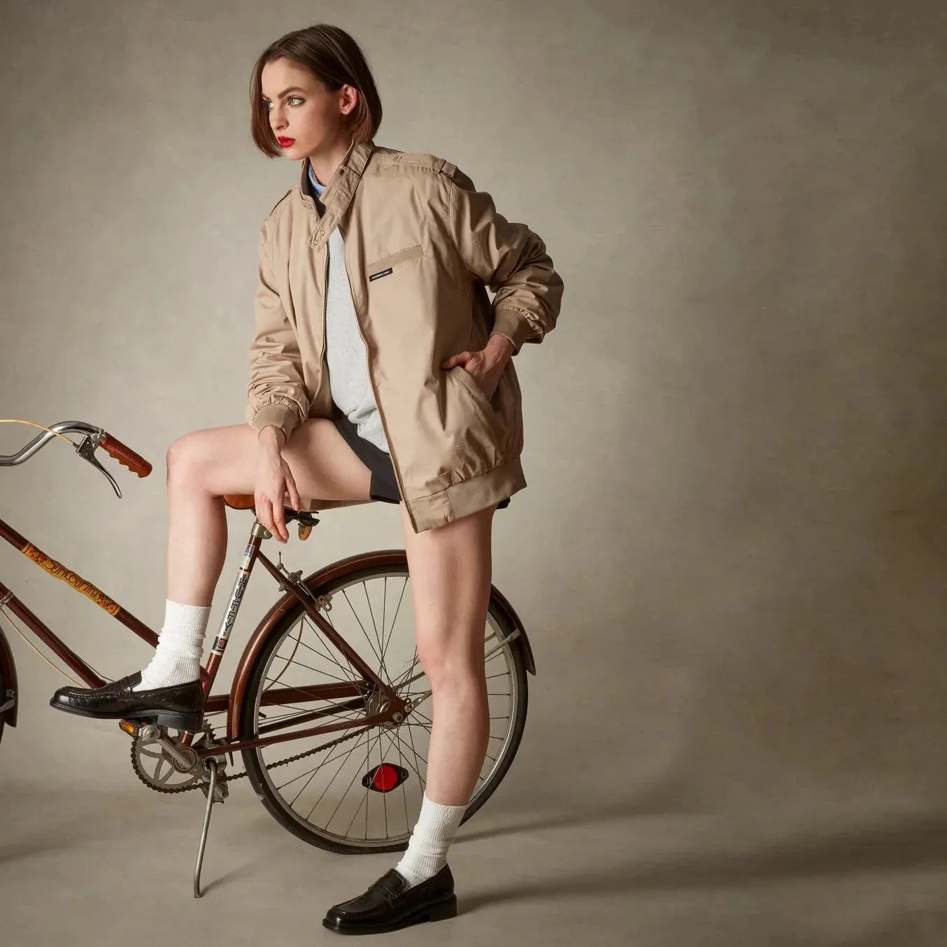 Women's Classic Iconic Racer Oversized Jacket