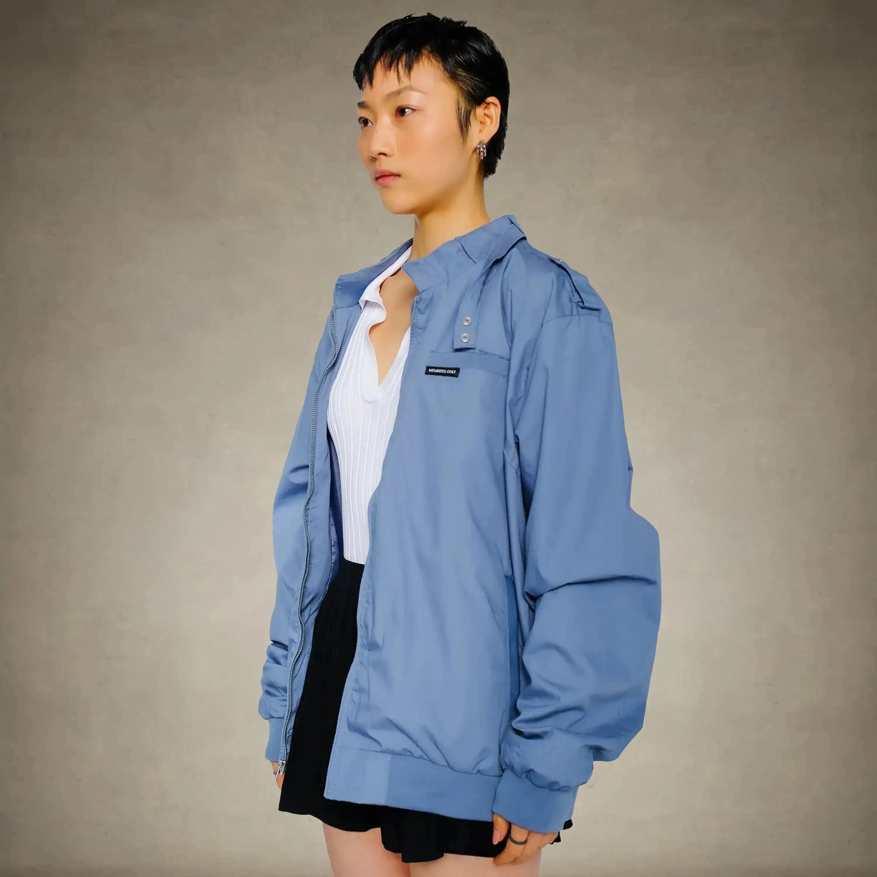 Women's Classic Iconic Racer Oversized Jacket