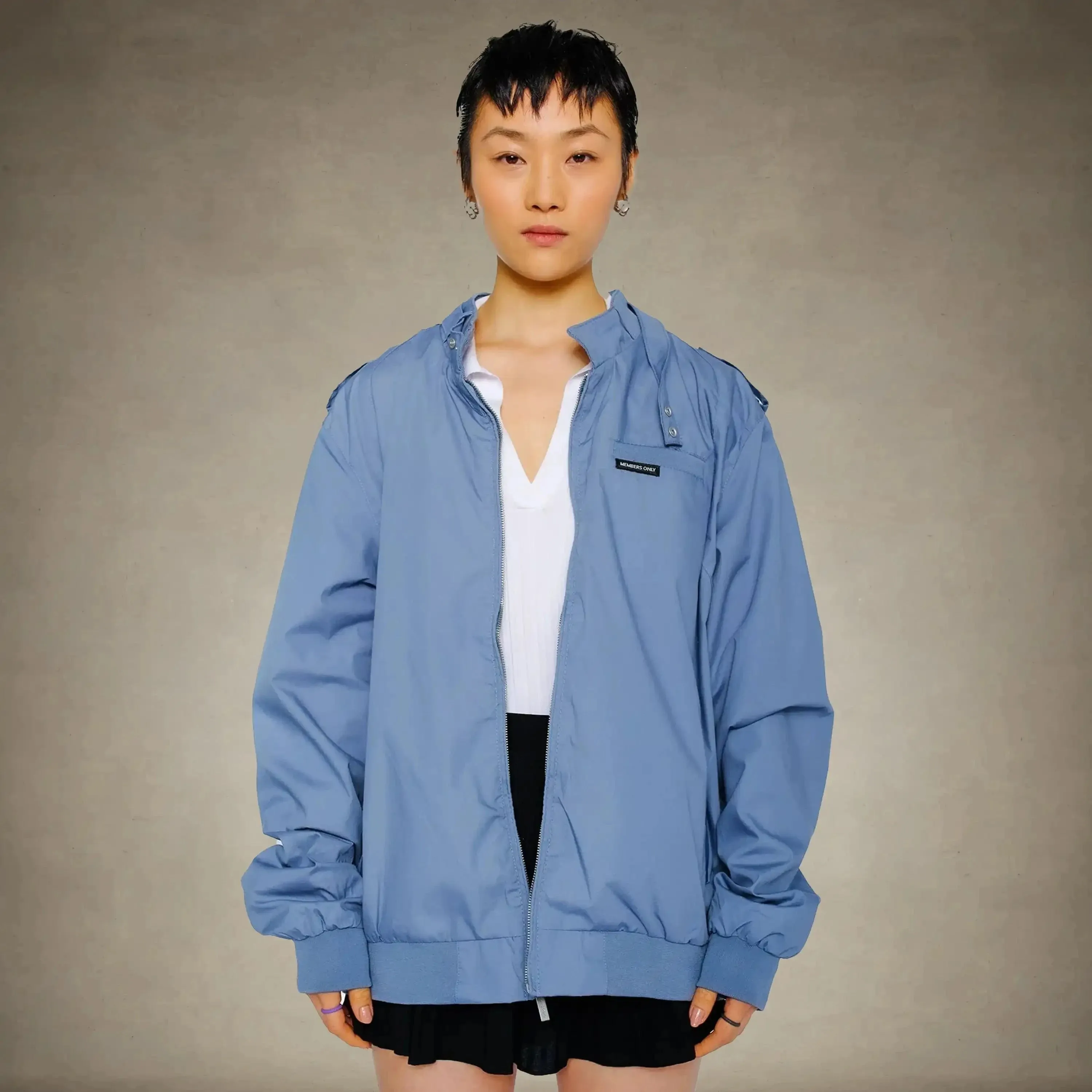 Women's Classic Iconic Racer Oversized Jacket