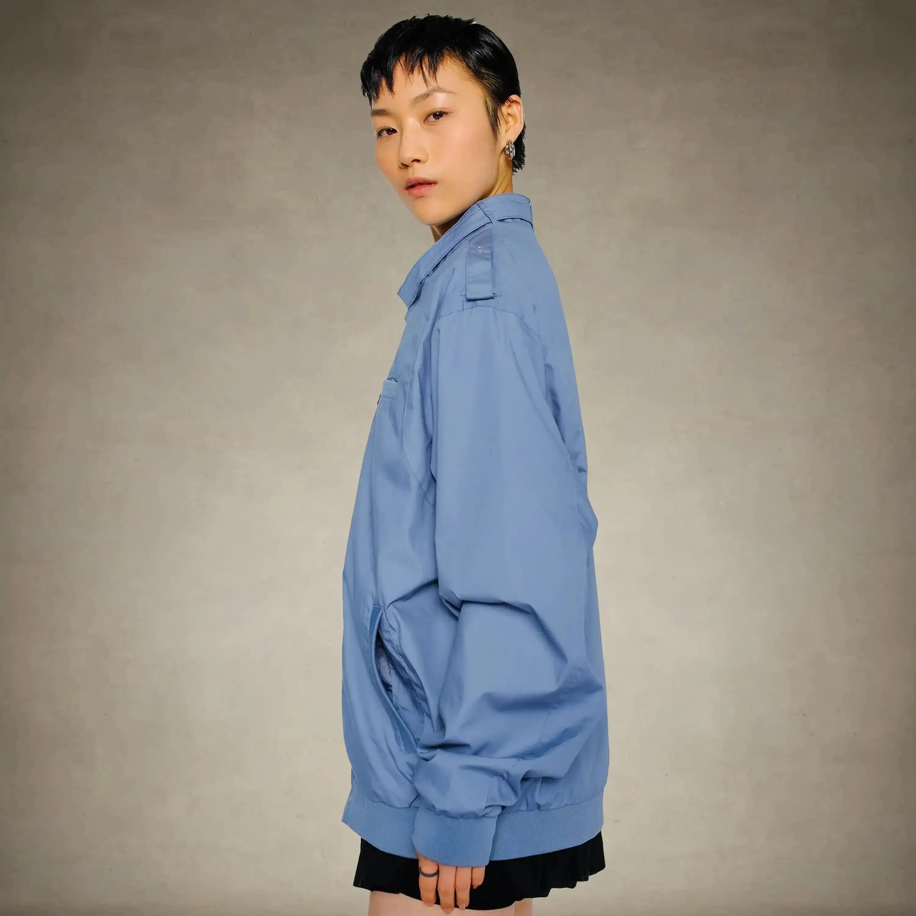 Women's Classic Iconic Racer Oversized Jacket