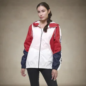 Women's Color Block Poly Taslon Zip Front Jacket - FINAL SALE