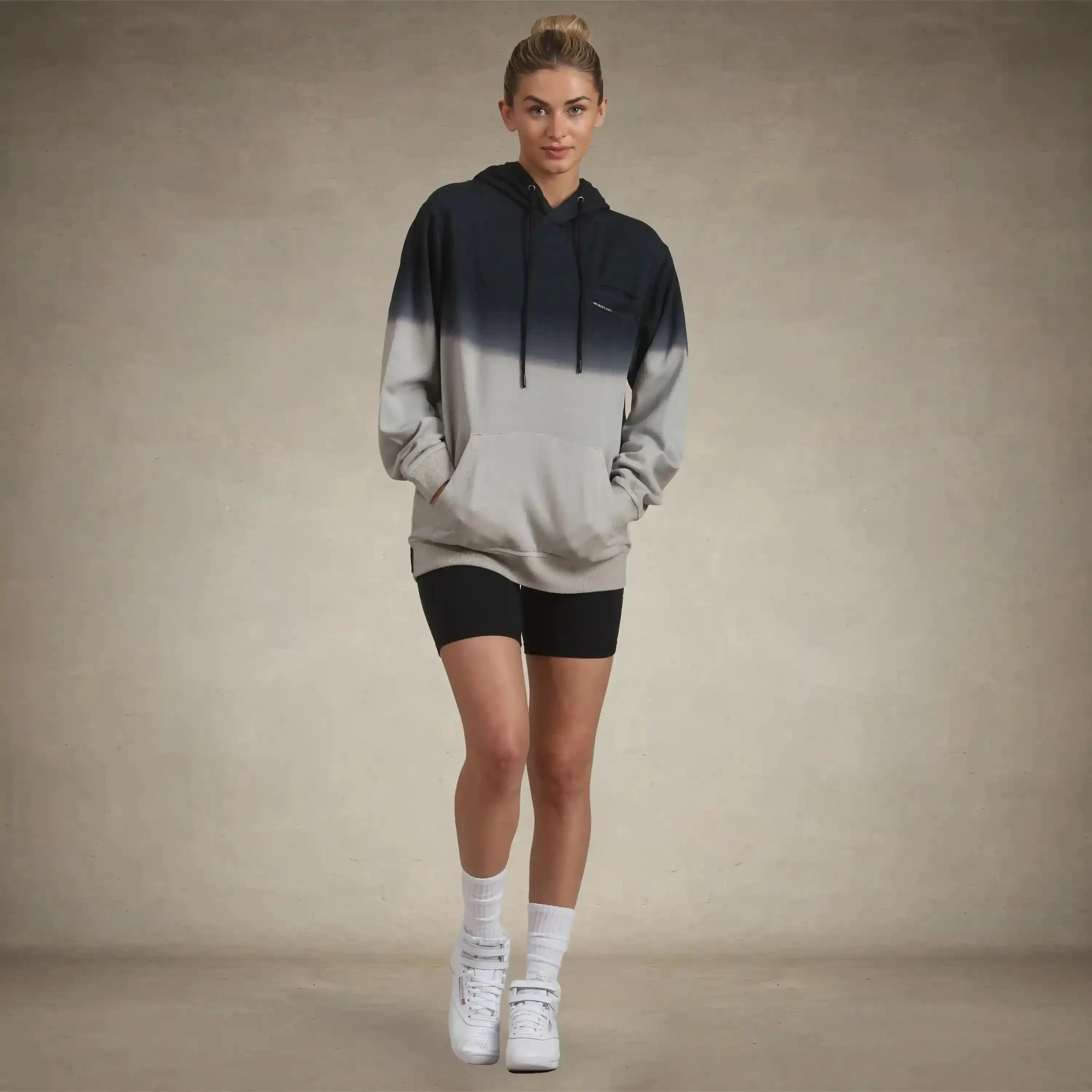 Women's Emerson Ombre Oversized  Hooded Sweatshirt