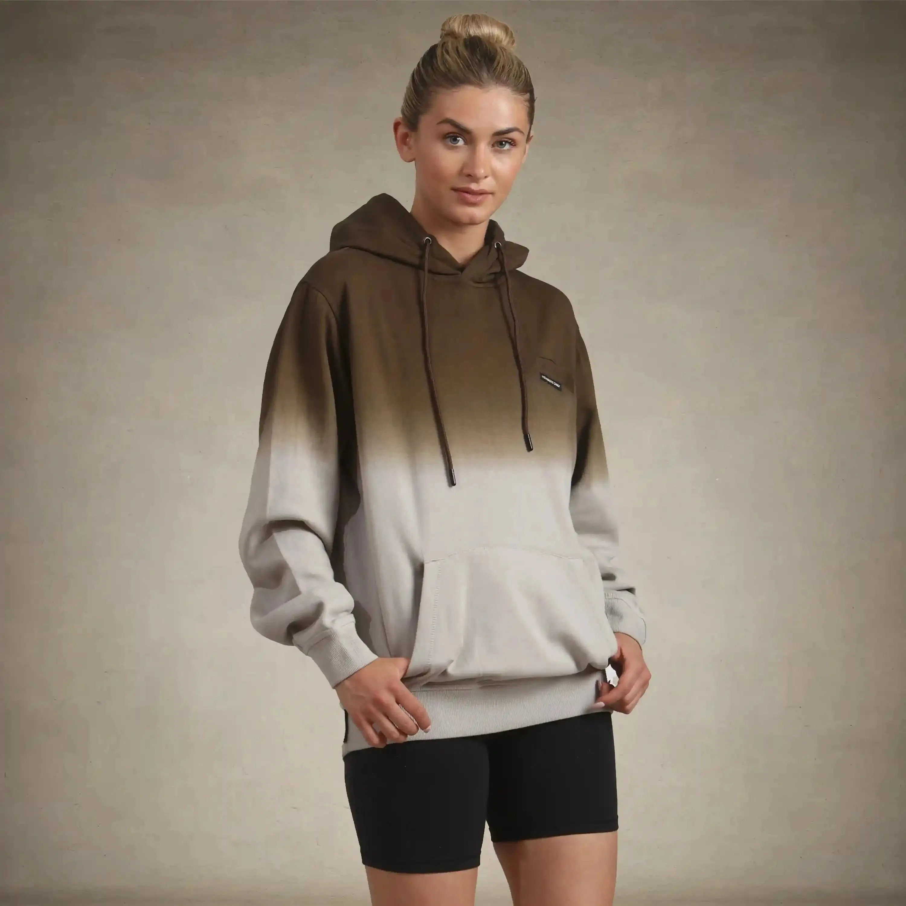 Women's Emerson Ombre Oversized  Hooded Sweatshirt