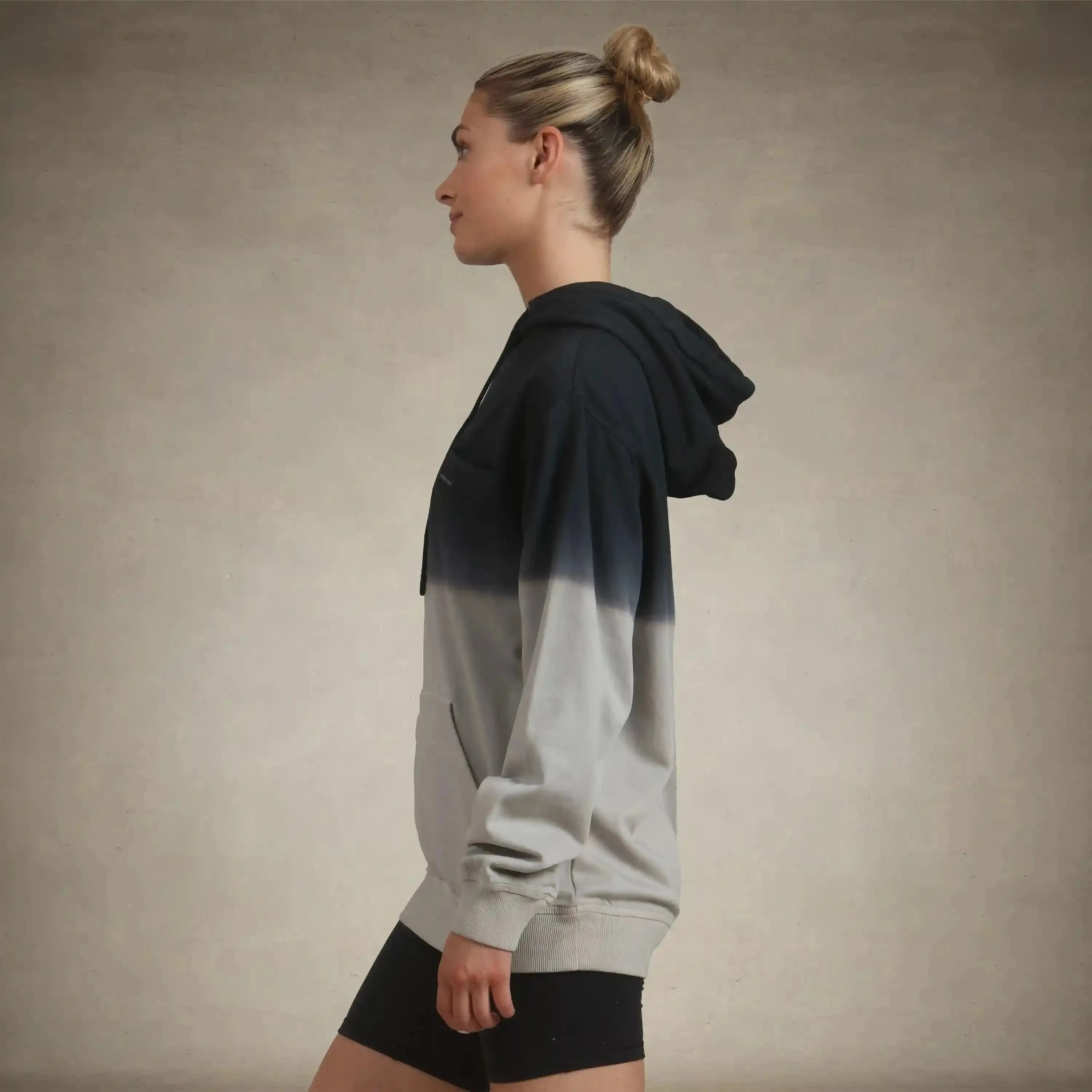 Women's Emerson Ombre Oversized  Hooded Sweatshirt