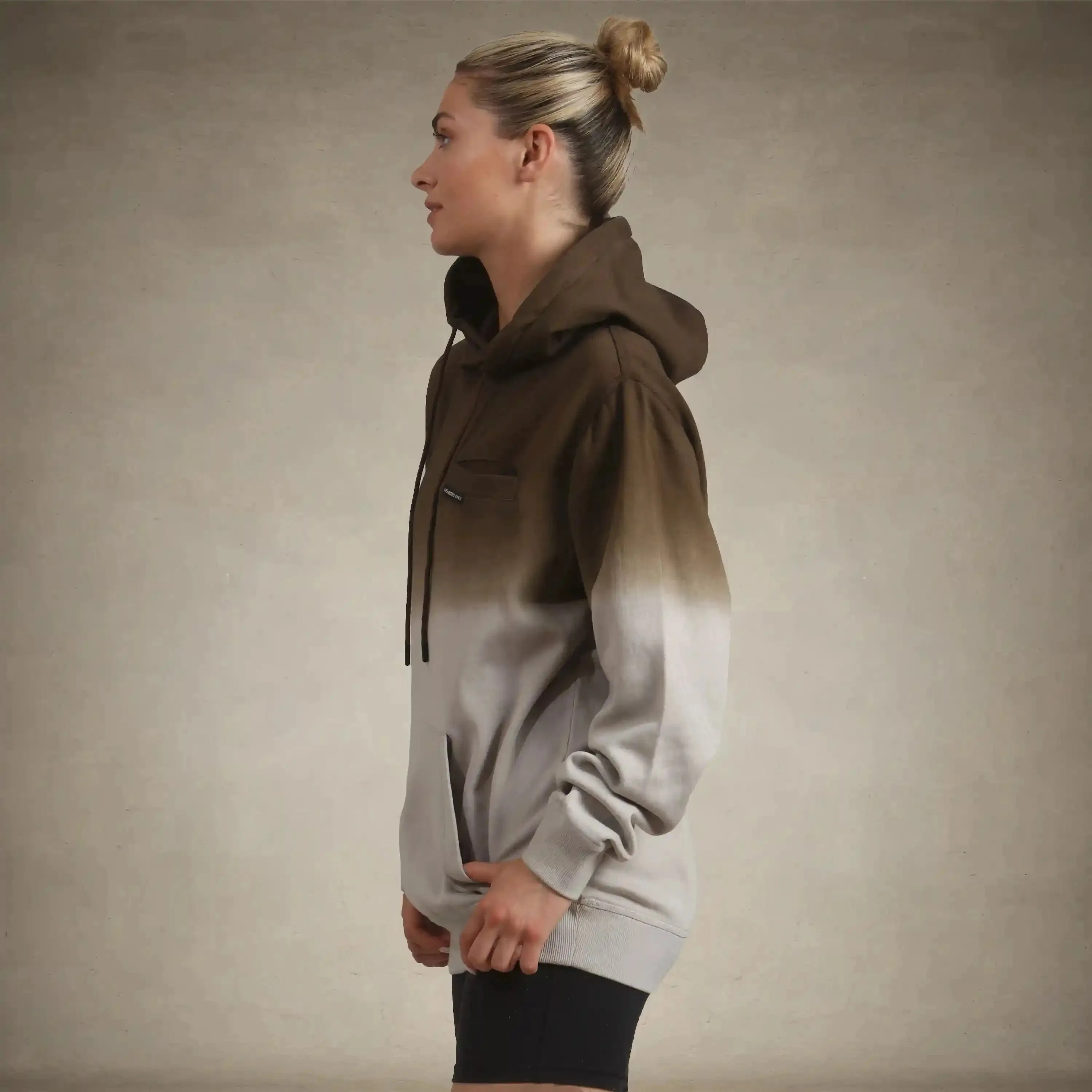 Women's Emerson Ombre Oversized  Hooded Sweatshirt