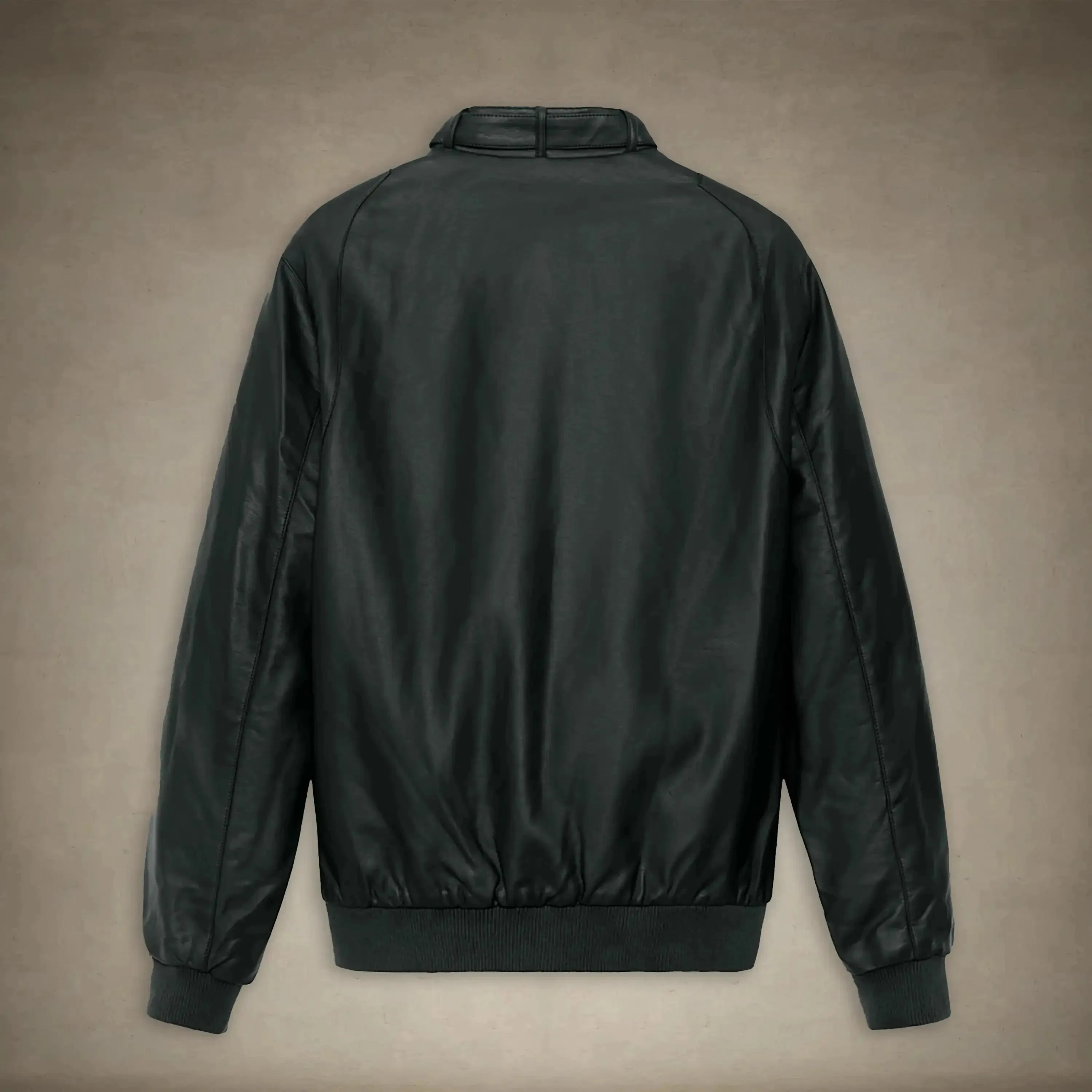 Women's Faux Leather Iconic Racer Oversized Jacket