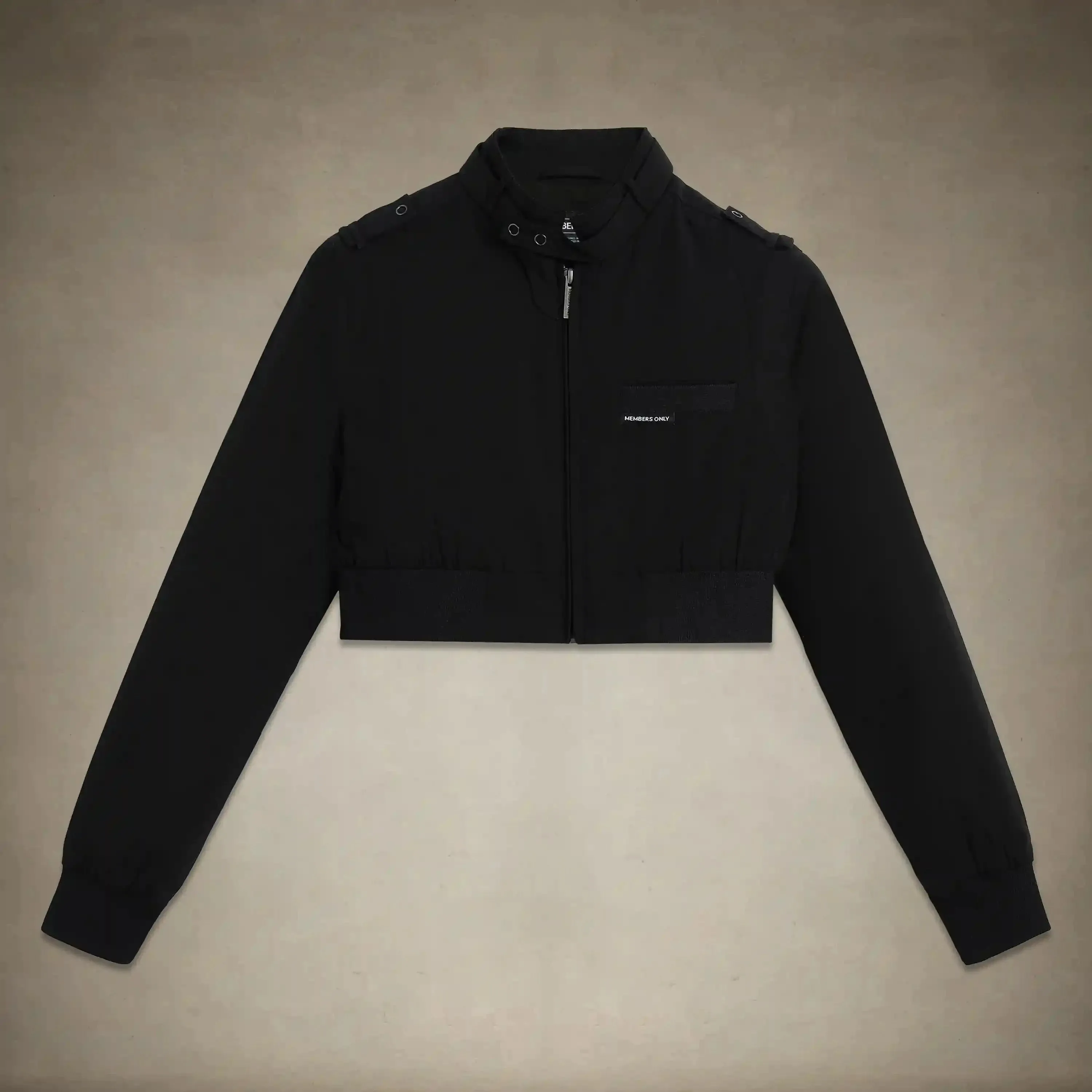 Women's Mini Cropped Racer Jacket