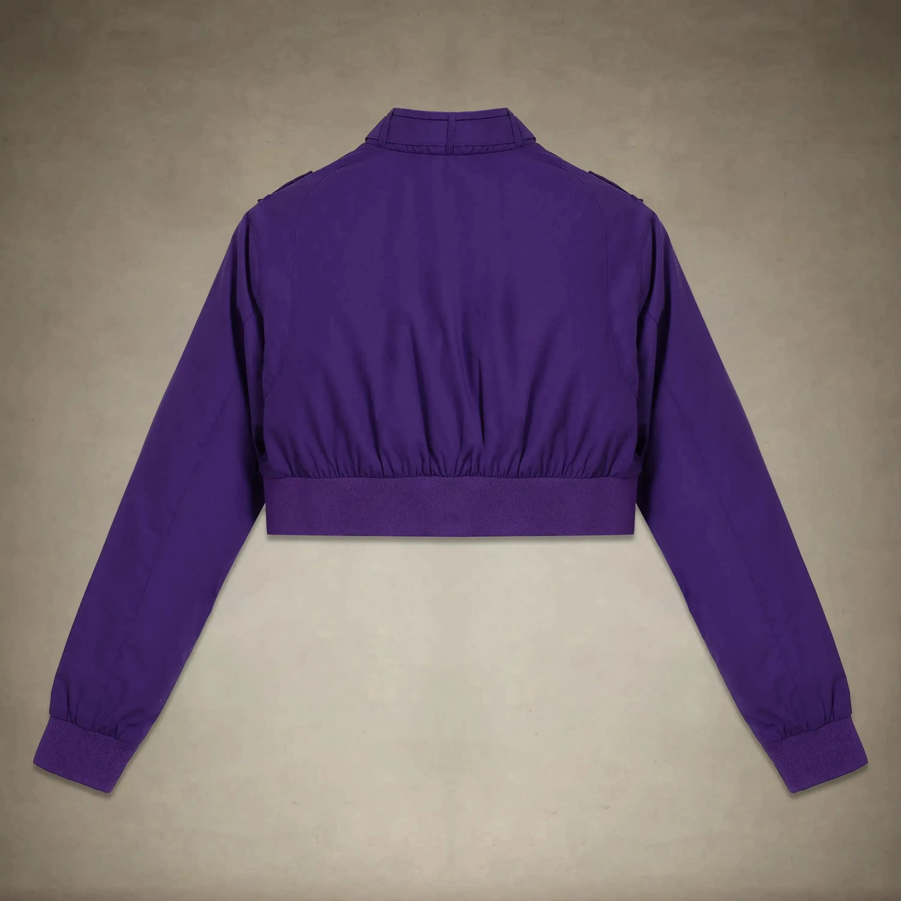 Women's Mini Cropped Racer Jacket
