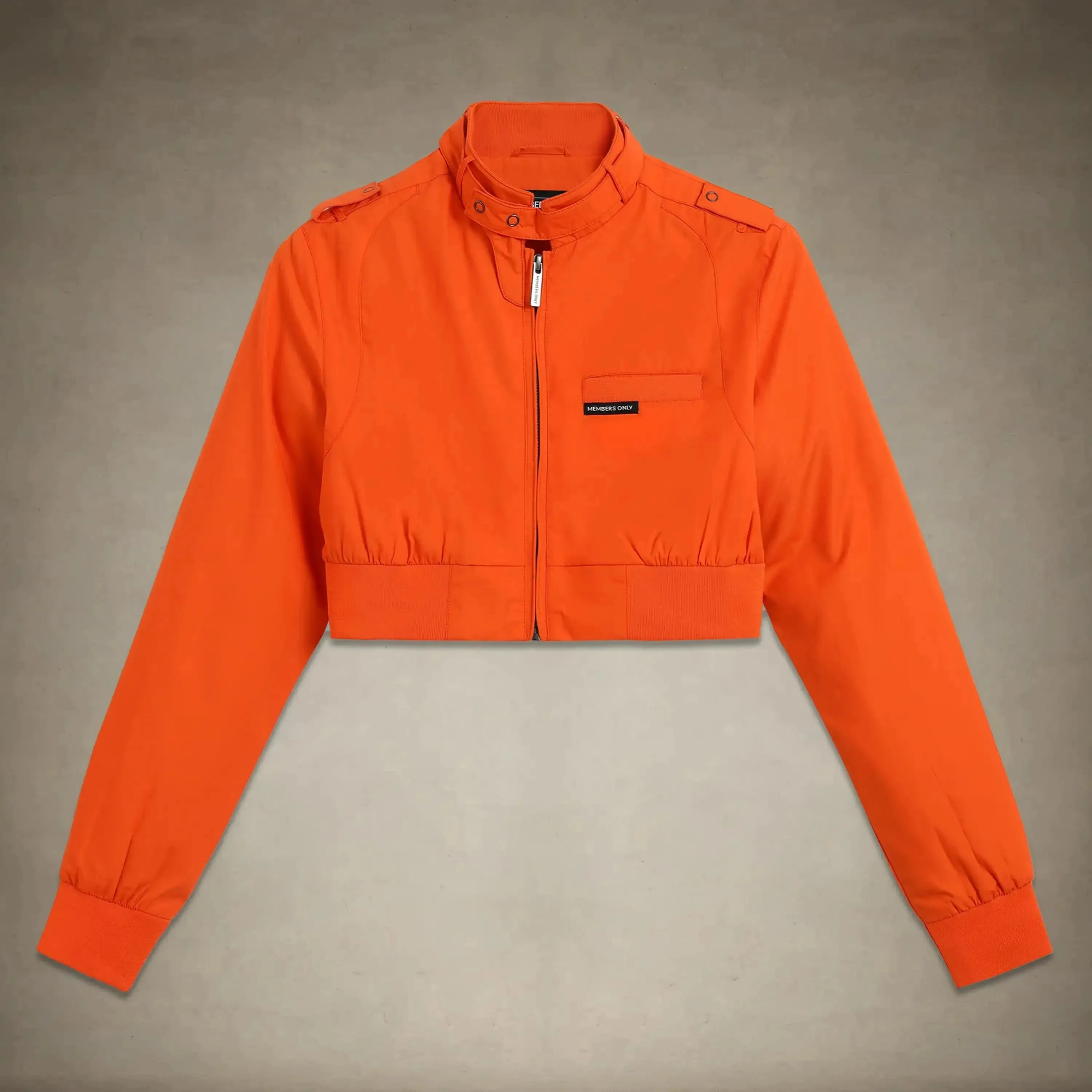 Women's Mini Cropped Racer Jacket